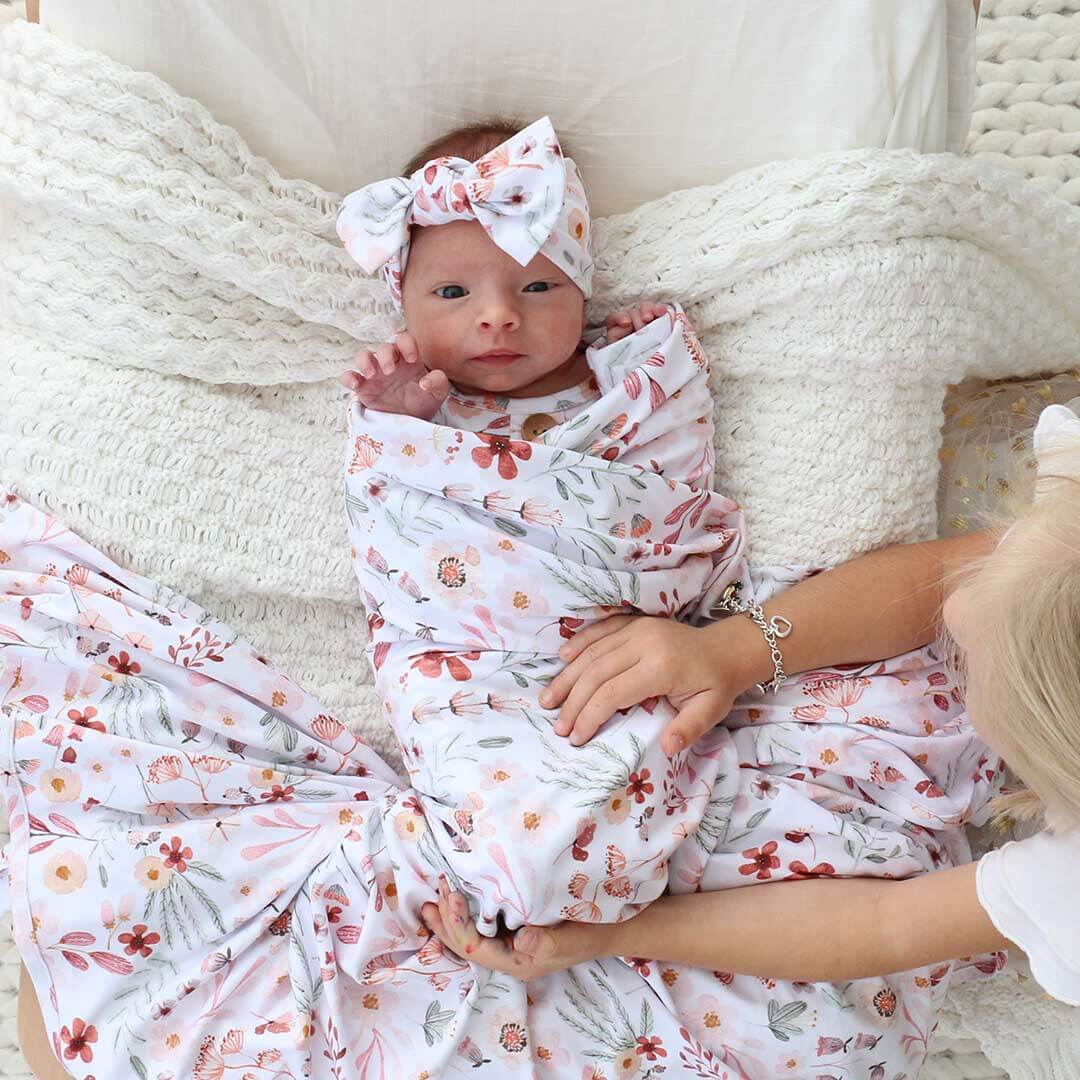  Wren's Wildflower Oversized Swaddle Blanket、mySite、layawaytickets