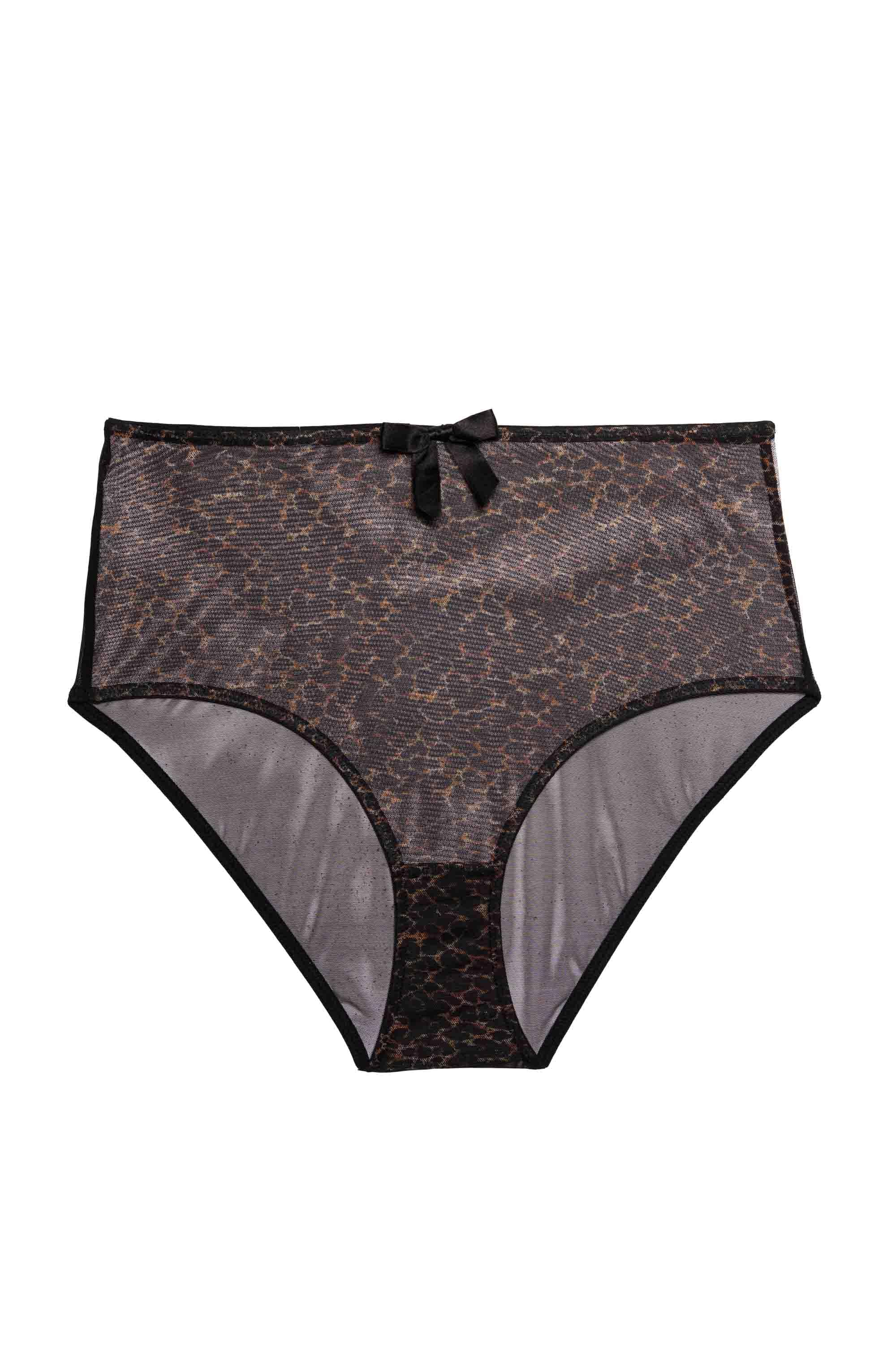 Hazel Leopard Print Classic High Waist Brief、mySite、bengalsvssteelers