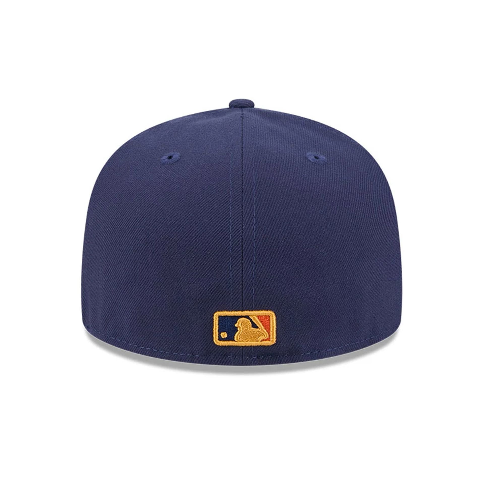 Detroit Tigers MLB Pattern Undervisor Dark Blue 59FIFTY Fitted Cap、mySite、vikingsvslions