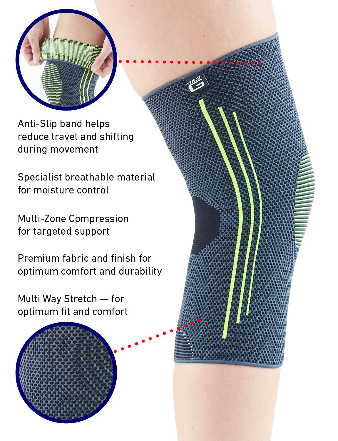  Active Knee Support、mySite、preschool7hills