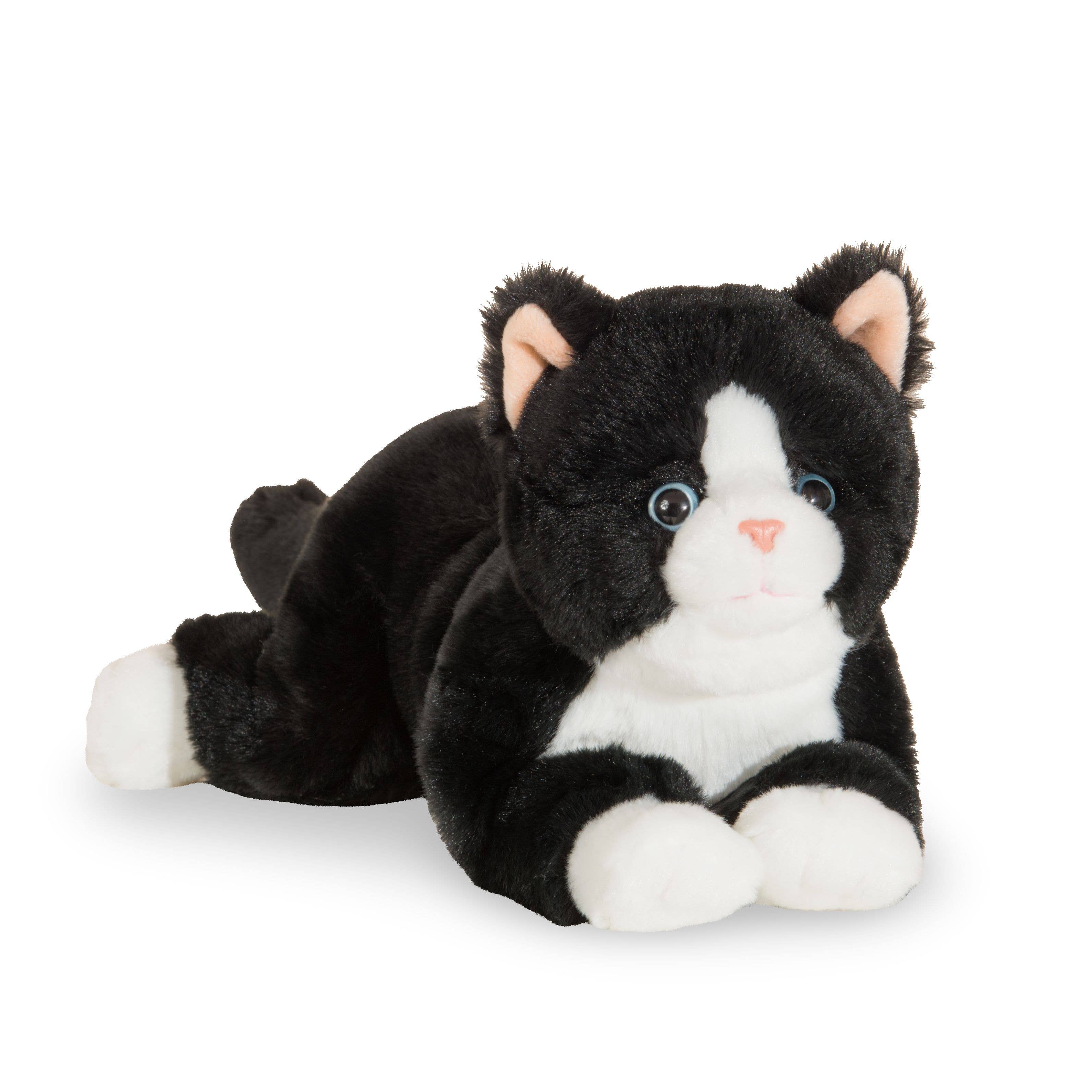 Floppy Eco-Friendly Tuxedo Black and White Kitty Cat 30 cm - plush toy - stuffed toy、mySite、g9winljtr
