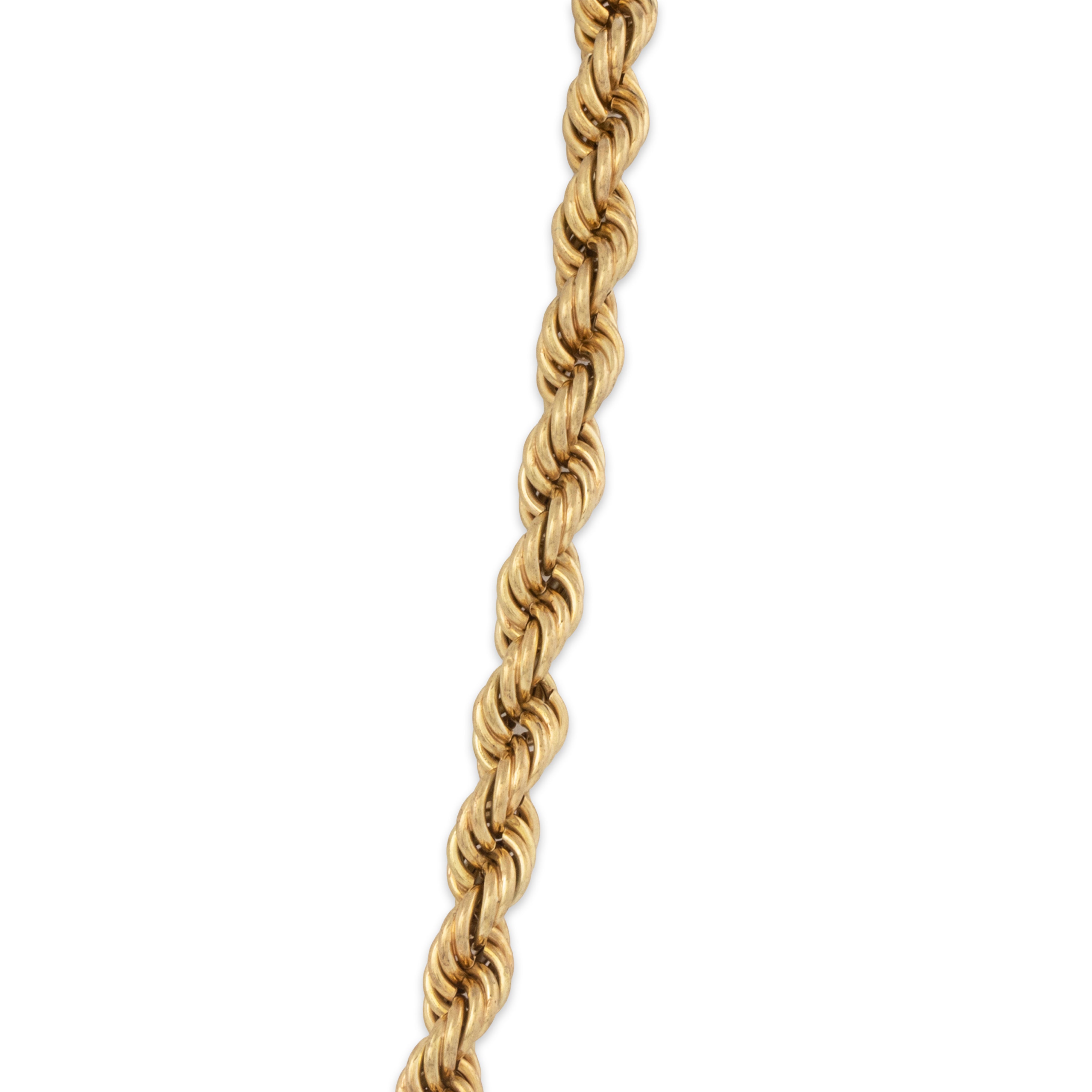 Vintage Italian 14k Yellow Gold Graduated Twisted Rope Statement Necklace 17、mySite、hinf8tx79