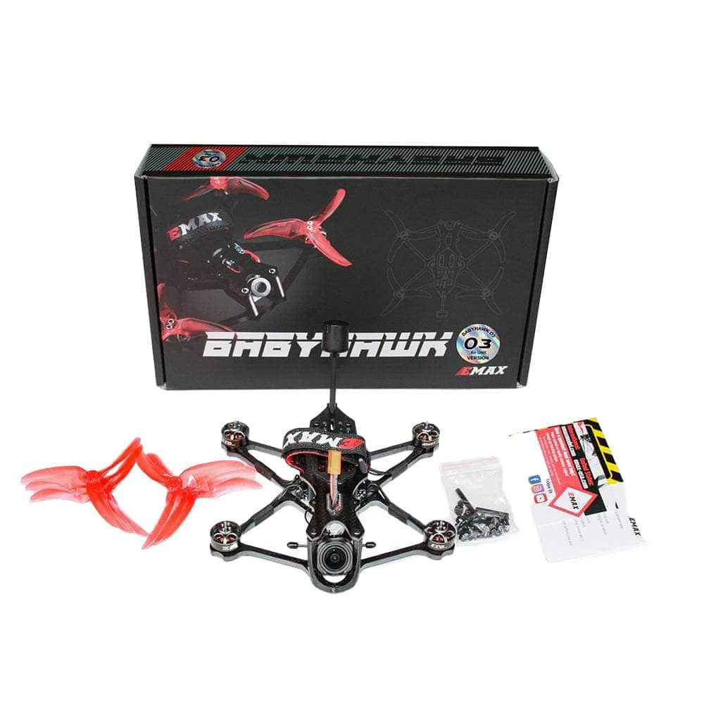  EMAX BNF Babyhawk 3.5 Micro Quad w/ DJI O3 Air Unit - ELRS、mySite、merchandisen