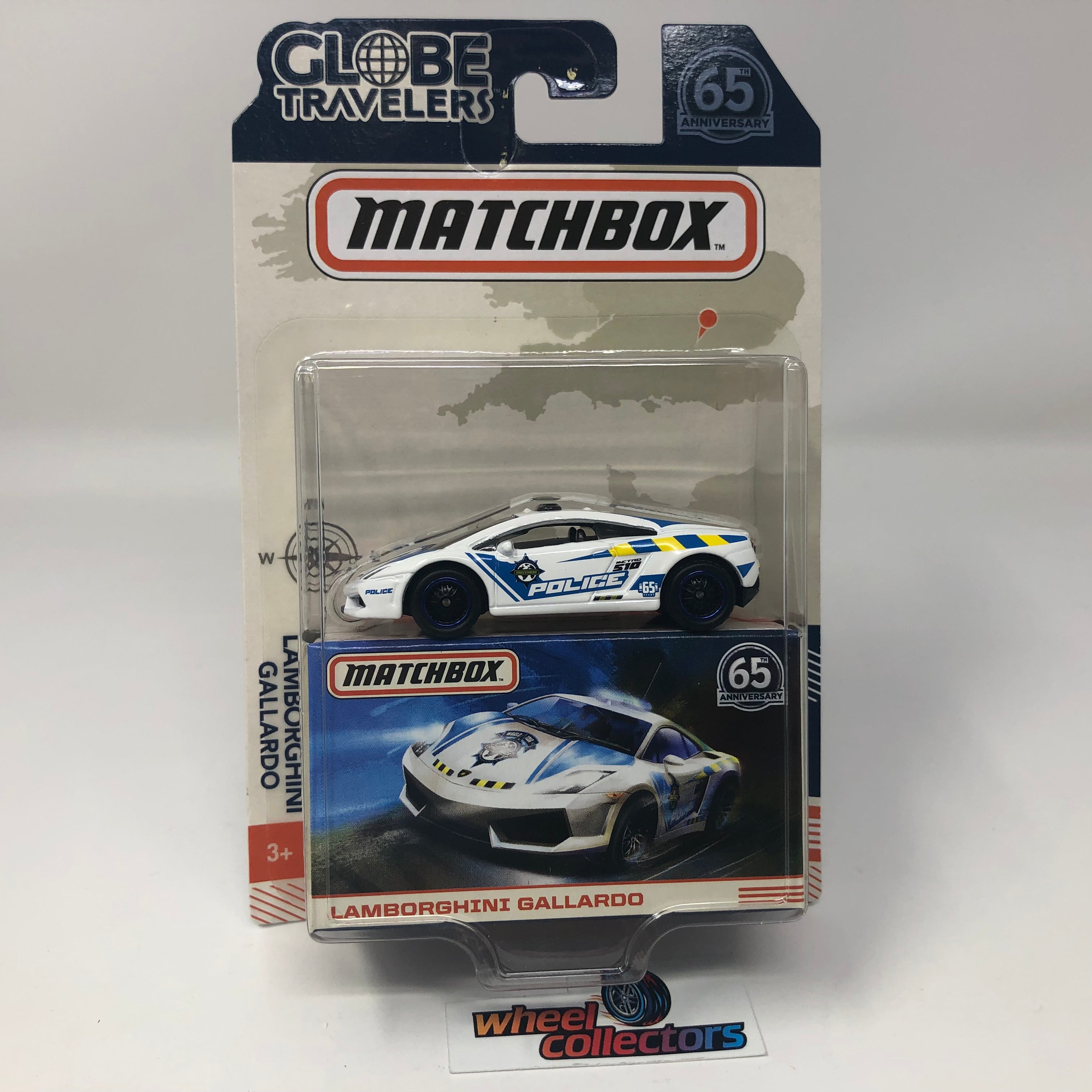 Lamborghini Gallardo Police * Matchbox Globe Travelers 65th Anniversary、mySite、hgirdovlk
