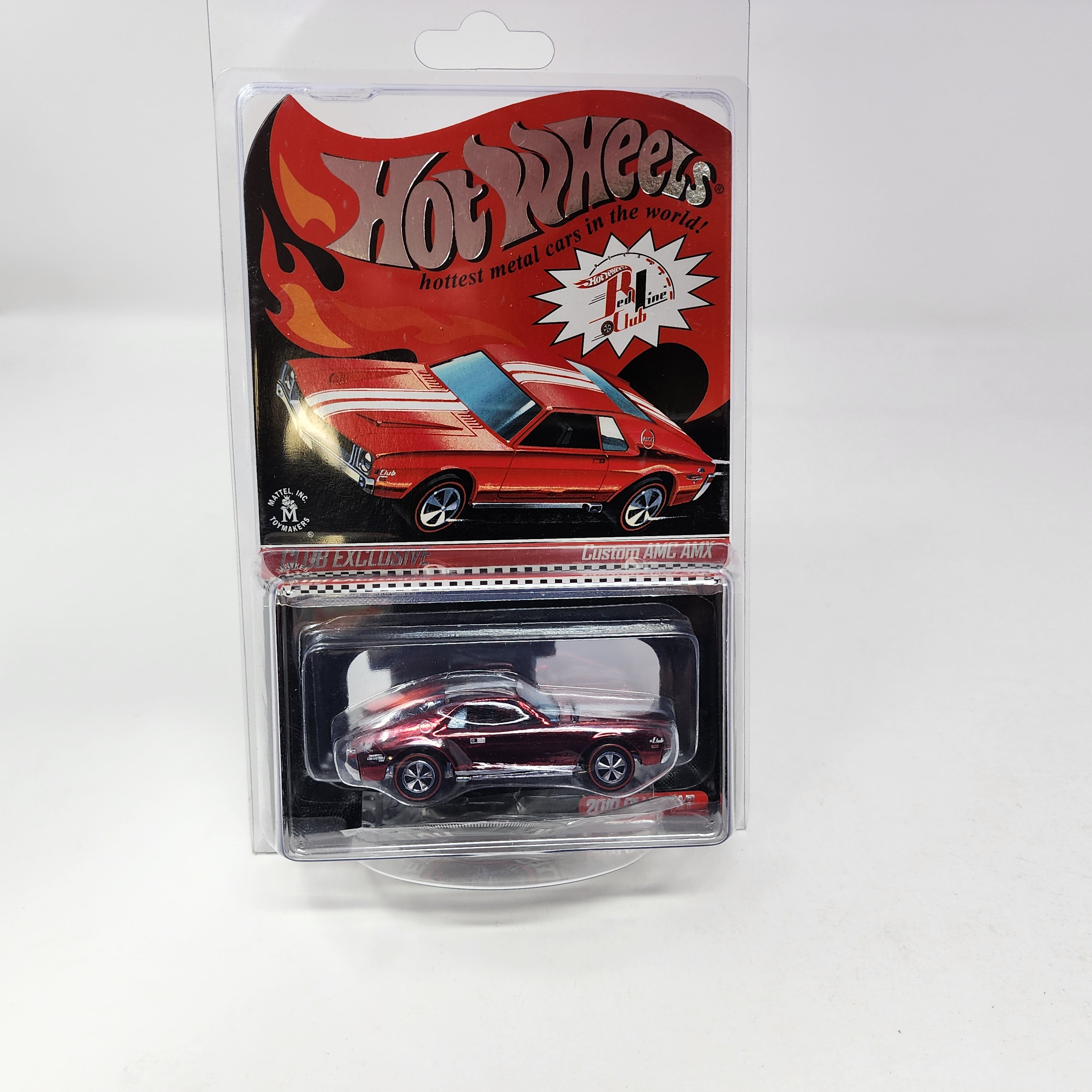 Custom AMC AMX RED * Hot Wheels Red Line Club RLC Exclusive、mySite、hgirdovlk