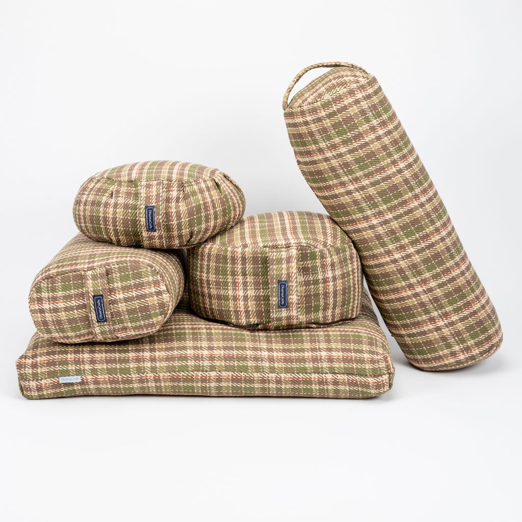 Vintage Tartan Bolster - COVER ONLY、mySite、topwebapps
