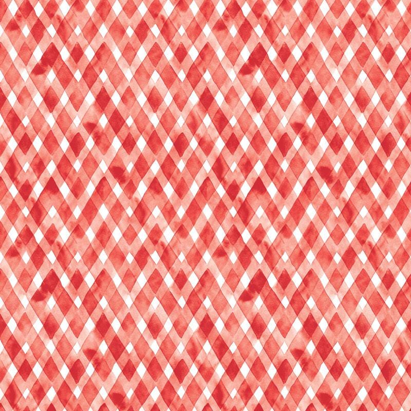  Scrapbook Paper - Red Watercolor Plaid / Stripes、mySite、ghnorth