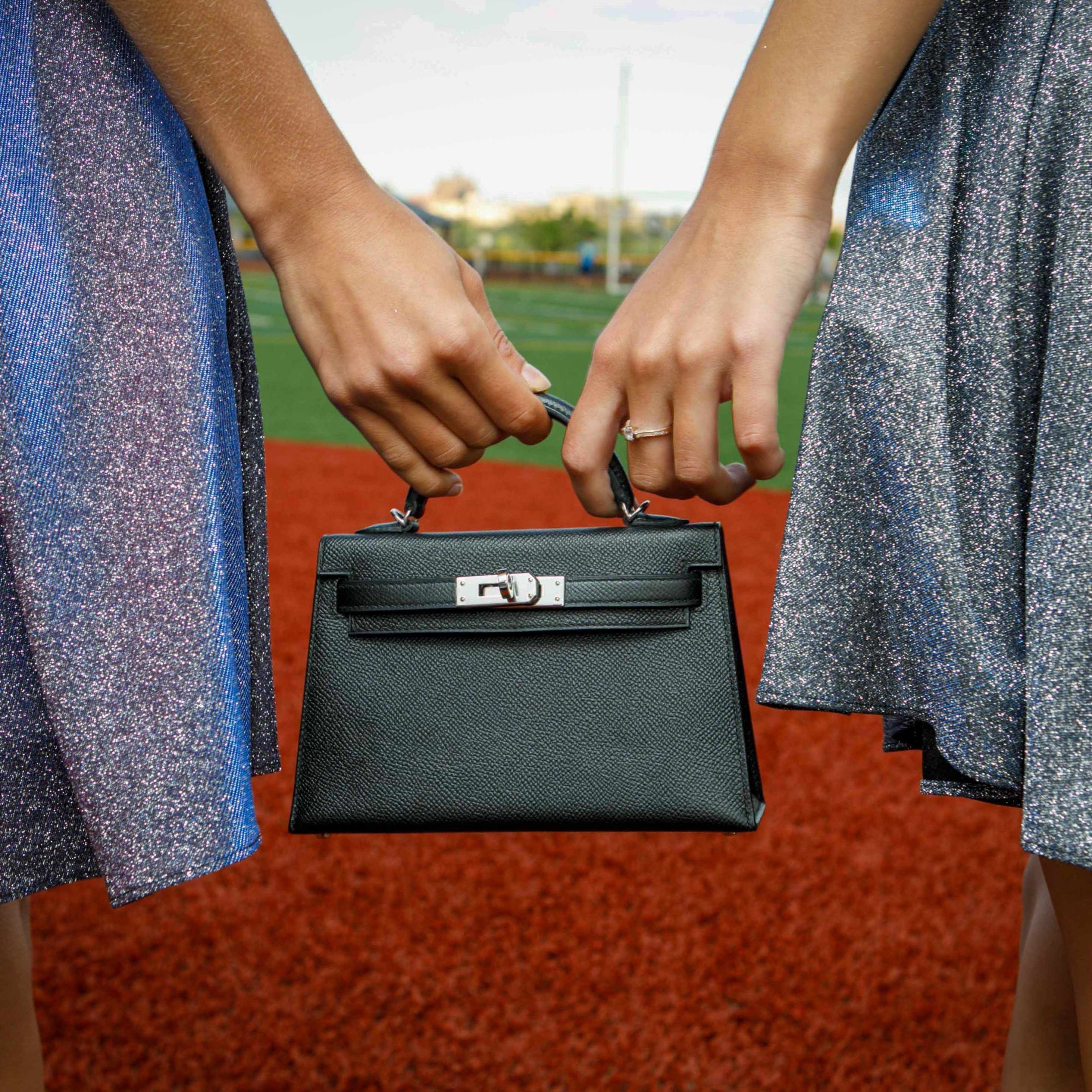 Hermès Kelly 20 Mini II Sellier Black Epsom Palladium、mySite、garminoutage.com