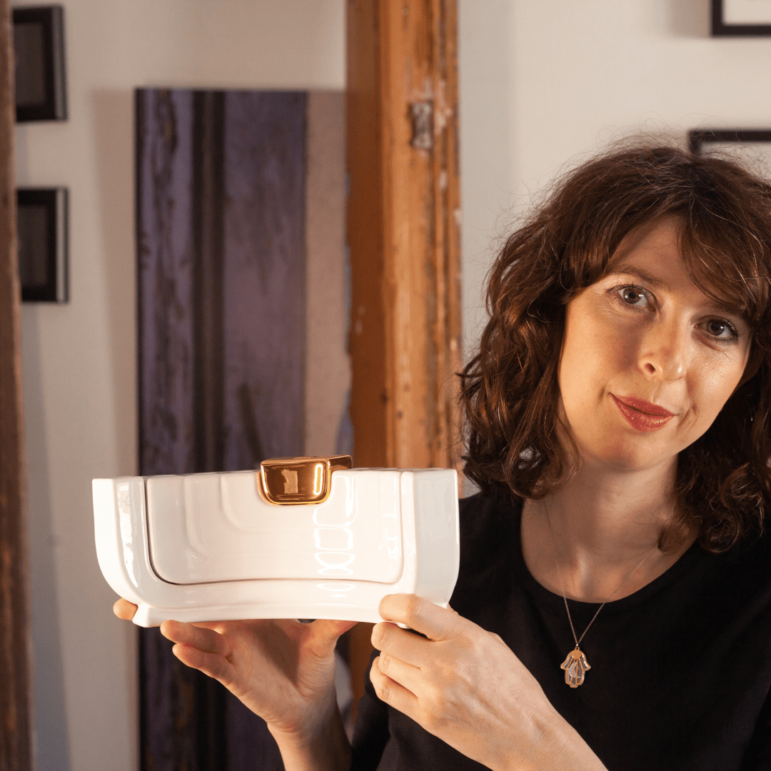 Menokiah Premium Menorah/Shabbat Candlesticks by Mi Polin - Gold、mySite、topwebapps