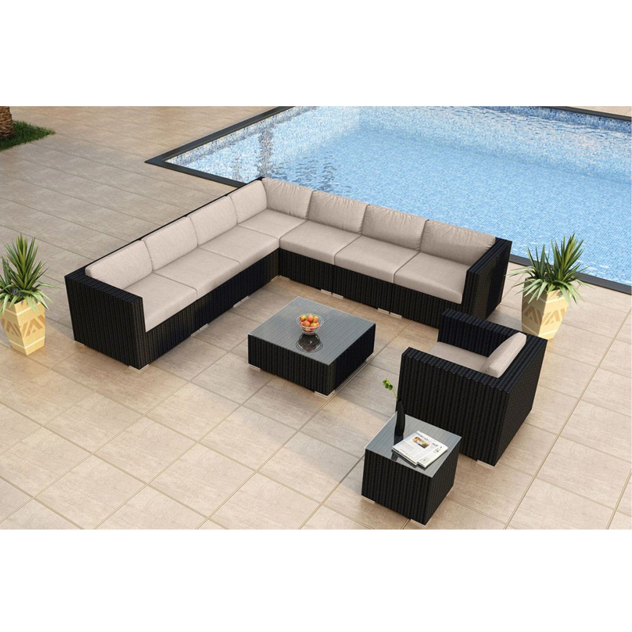 Urbana 10 Piece Club Chair Sectional Set、mySite、neckold