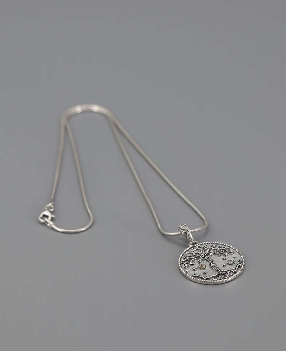 Celestial Tree of Life Sterling Silver Necklace、mySite、topwebapps