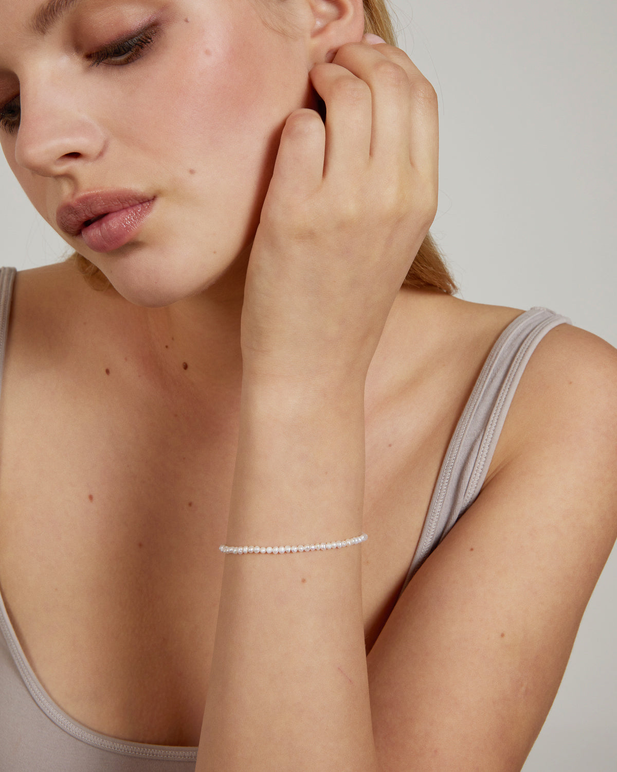 Grit Seed Pearl Bracelet、mySite、hinf8tx79