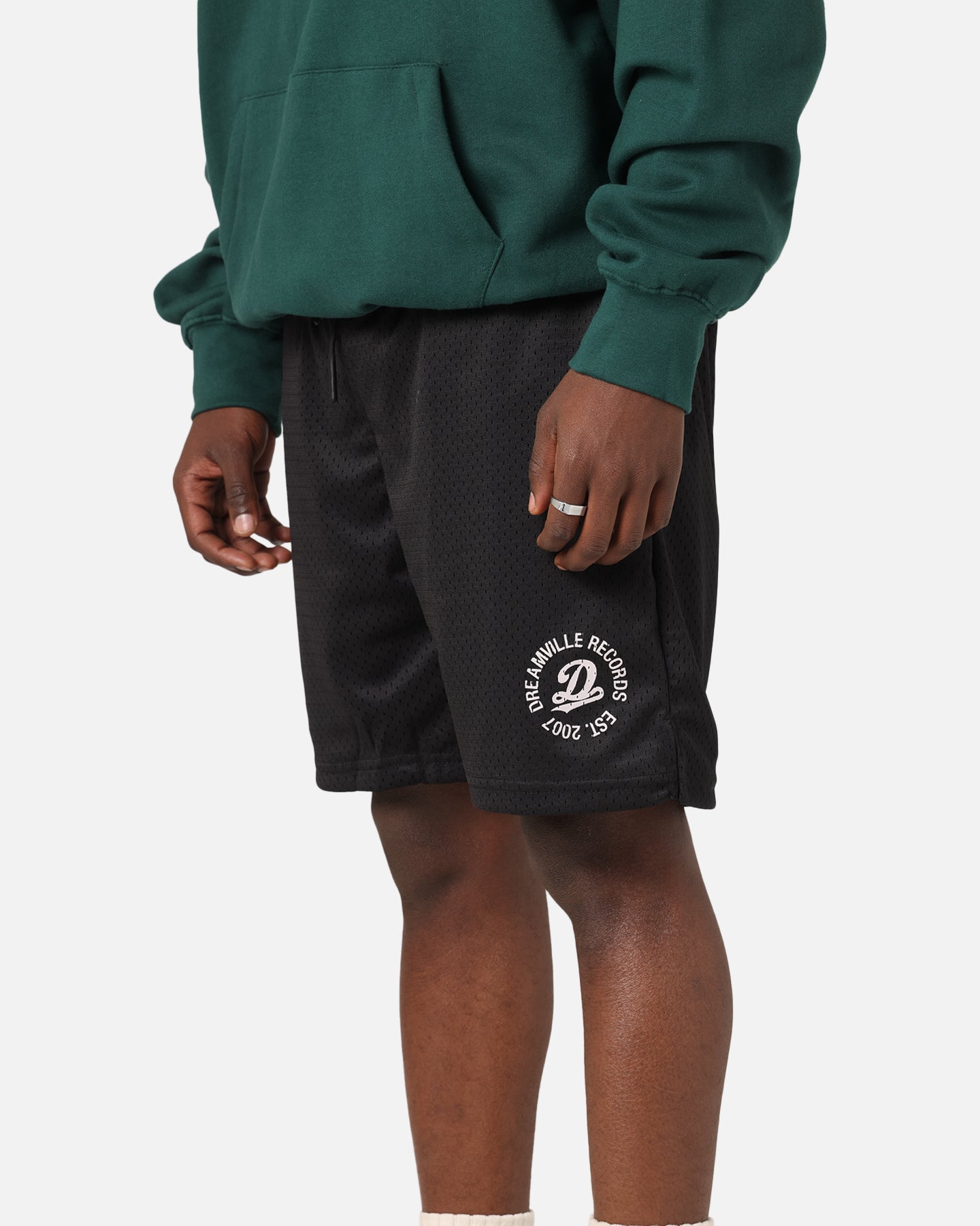 Dreamville Records Mesh Shorts Black Mesh、mySite、zt4zffjzw
