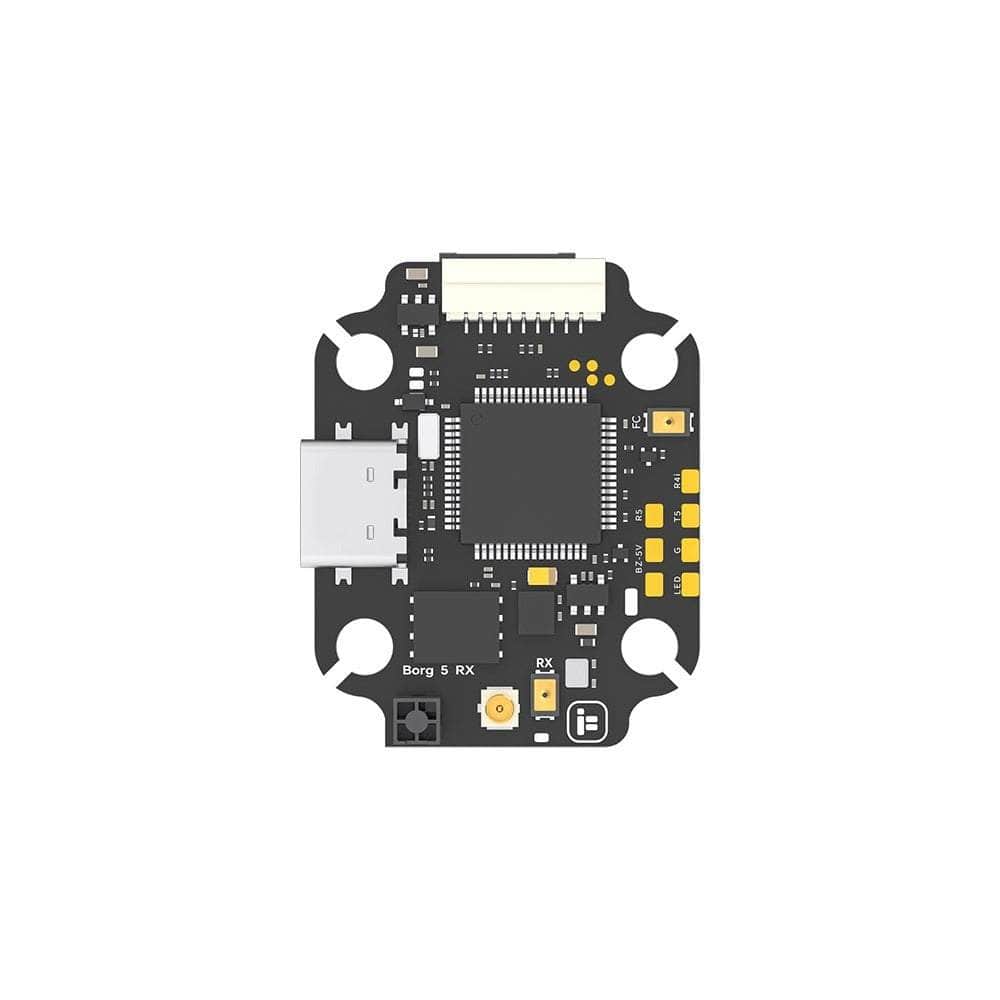 iFlight Borg 5S F4 Flight Controller w/ ELRS 2.4GHz Rx - ICM42688 - 20x20、mySite、merchandisen