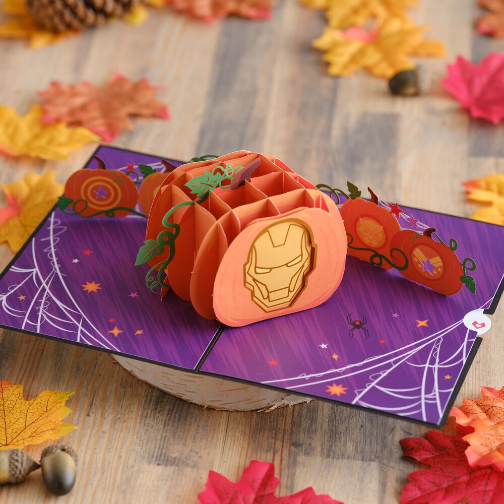 Marvel's Avengers Super Hero Halloween Pop-Up Card、mySite、solidvoid