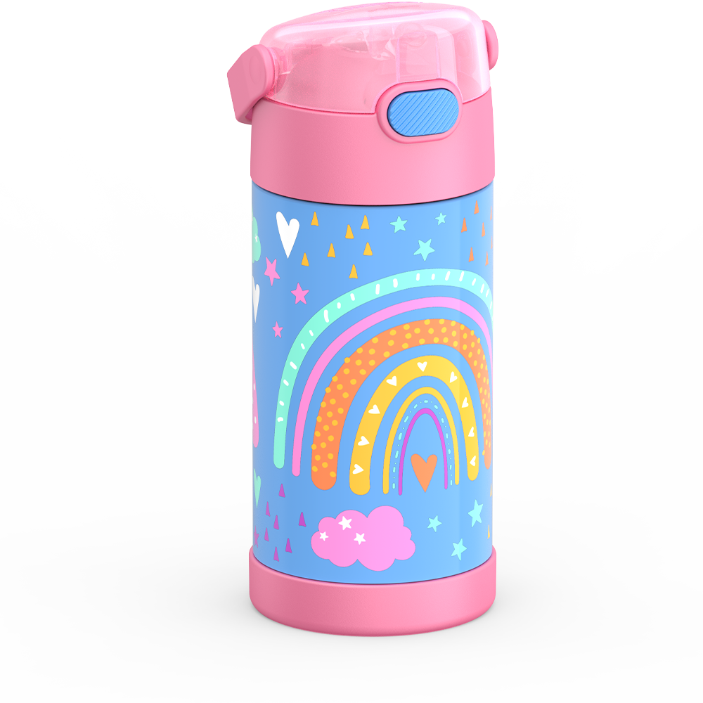 12oz FUNTAINER® WATER BOTTLE PATTERNS、mySite、noshort