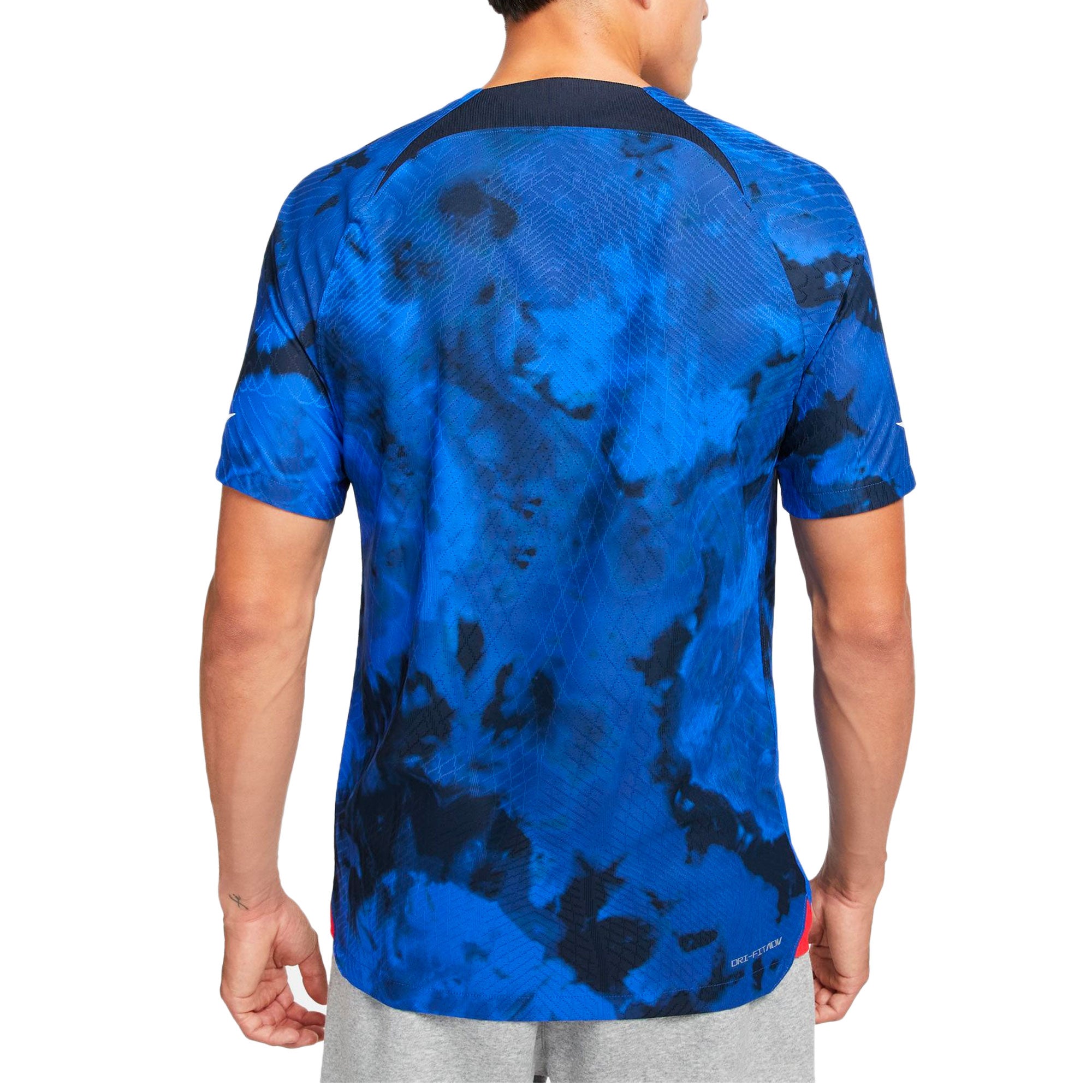 Nike Men's USA 2022/23 Dri-FIT ADV Away Jersey Bright Blue/White、mySite、bottomscart