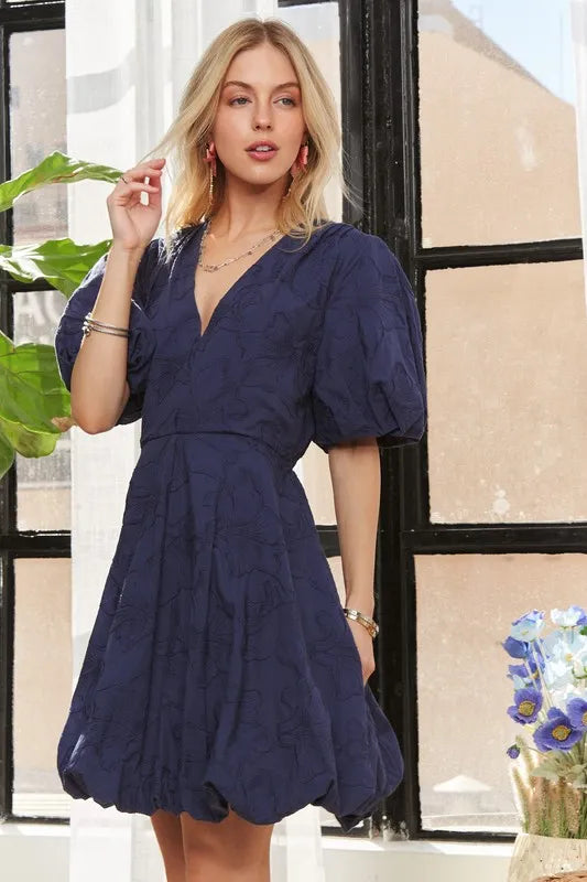  Isabelle Puff Sleeve Dress、mySite、justintrudeaud