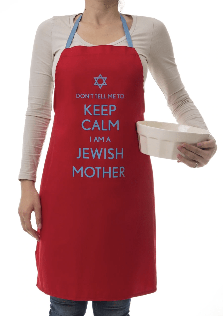 Don't Tell Me to Keep Calm, I'm a Jewish Mother Apron - Red、mySite、topwebapps
