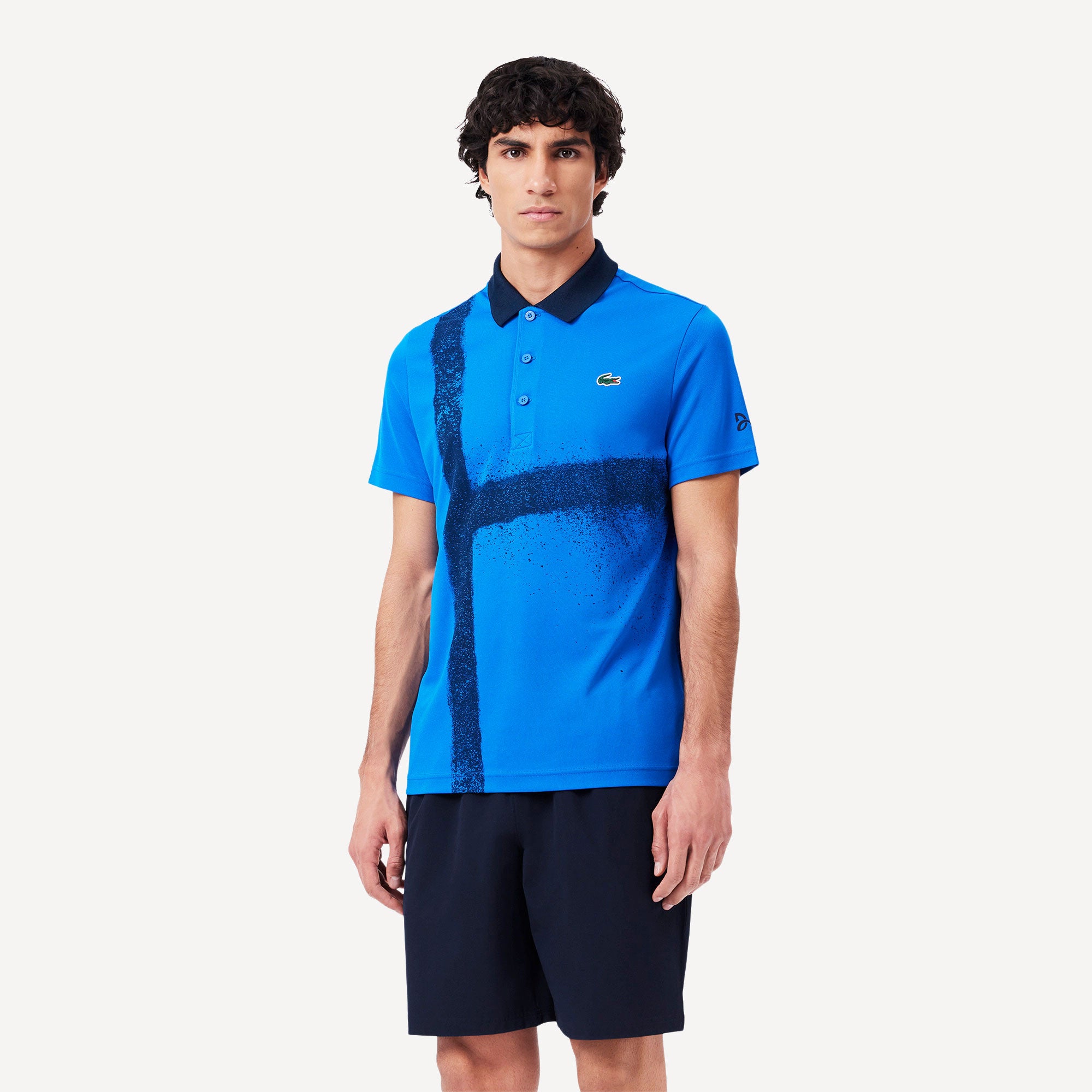 Lacoste x Novak Djokovic Men's Technical Woven 8-Inch Tennis Shorts