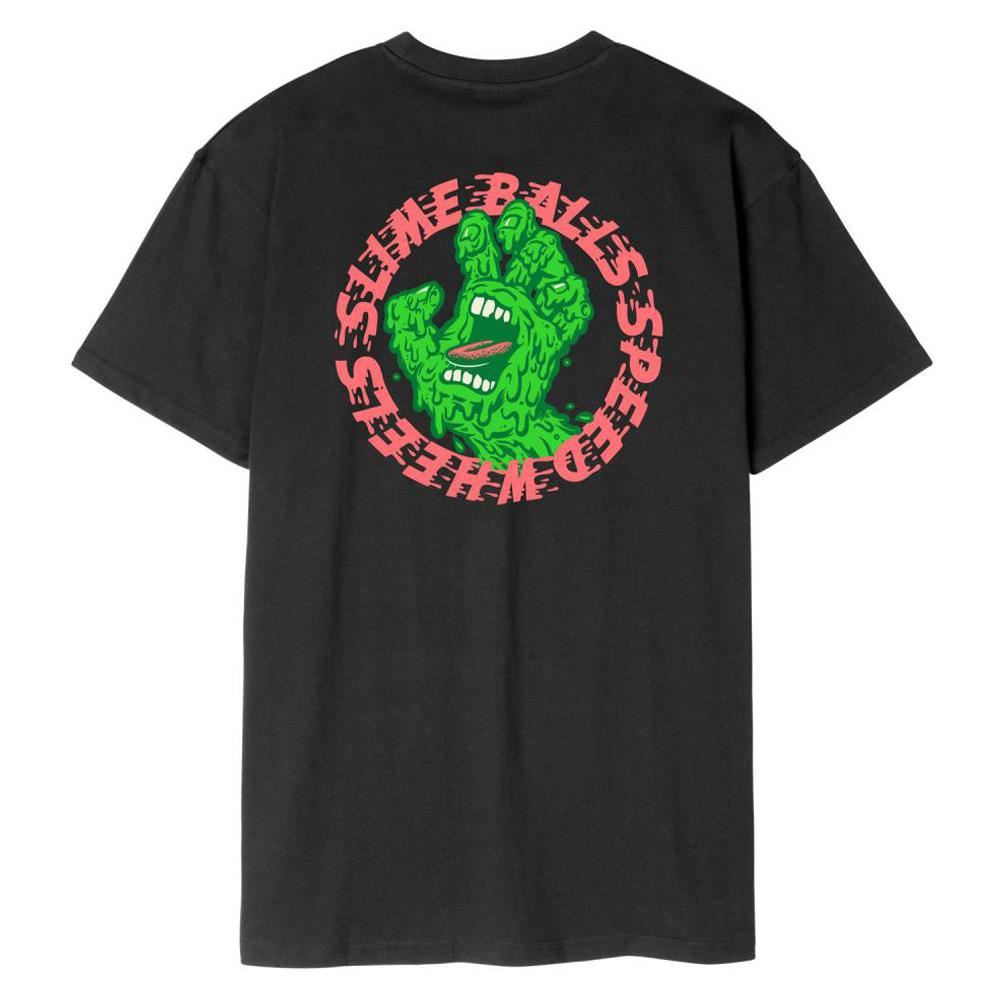  Santa Cruz SB Hand T-shirt - Black、mySite、merchandisen