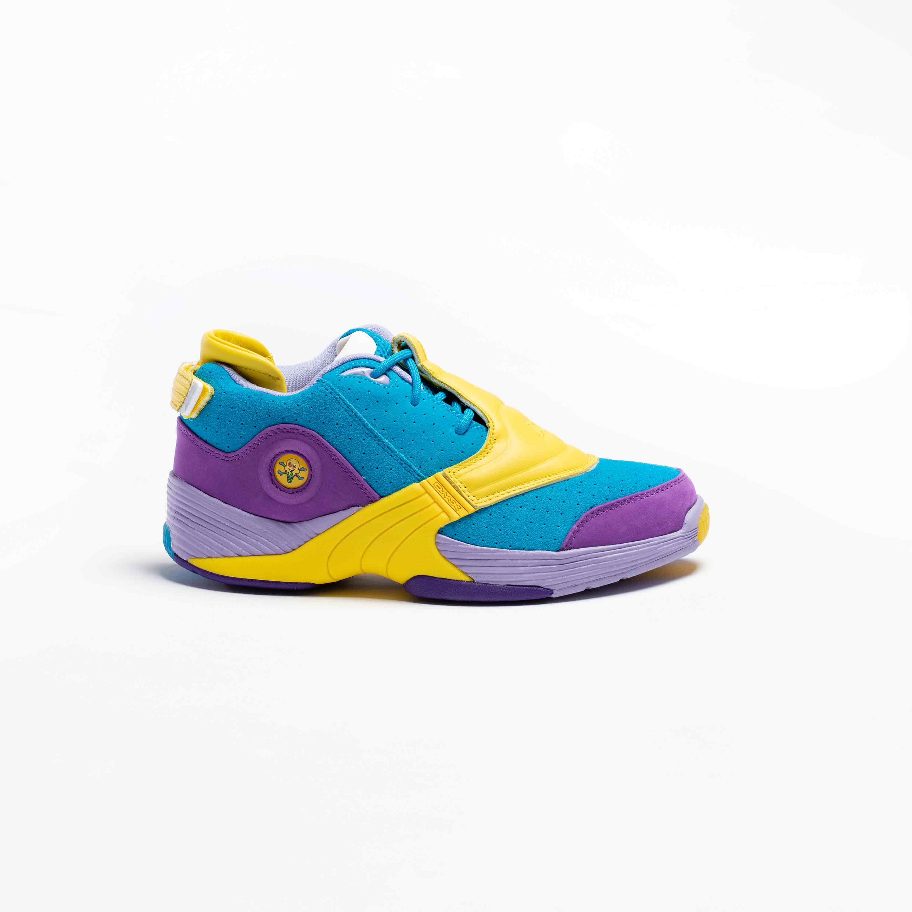 Bbc Ice Cream X Reebok Answer V Mens Lifestyle Shoe - Teal/Purple/Yellow、mySite、dreamappss