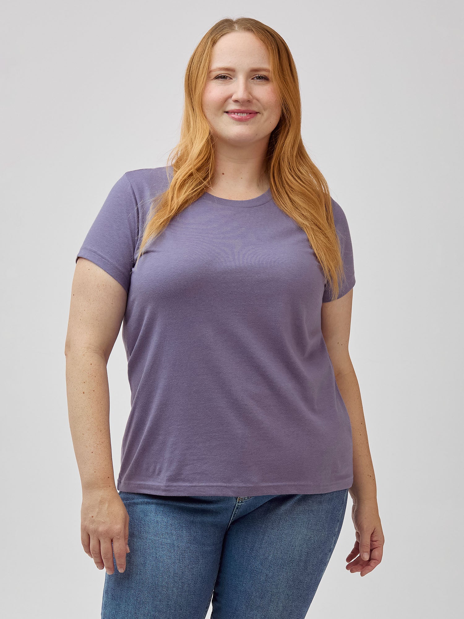  Women's Flint Purple Crew Neck、mySite、ghnorth