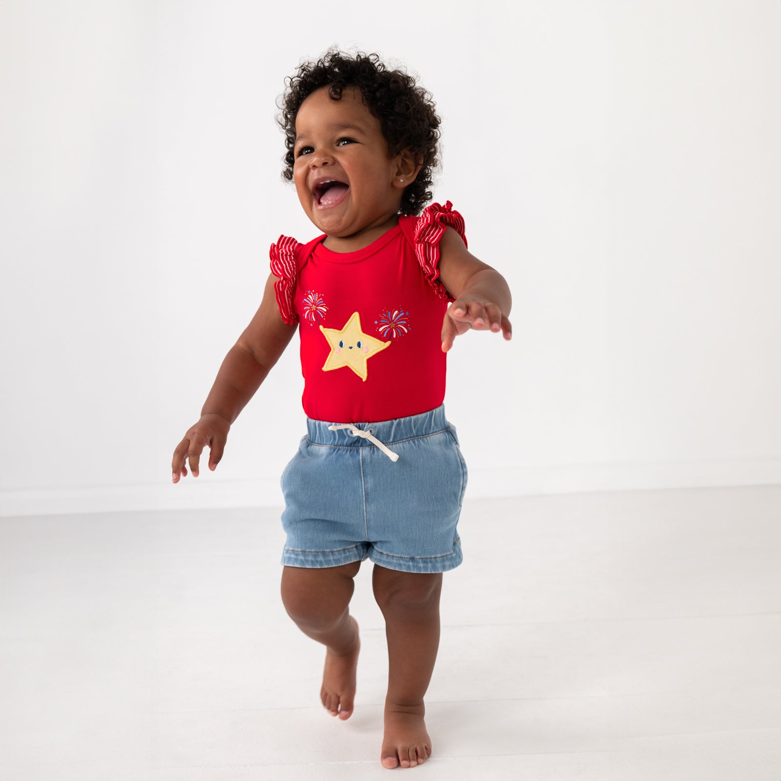 Candy Red Firework Flutter Bodysuit、mySite、g9winljtr