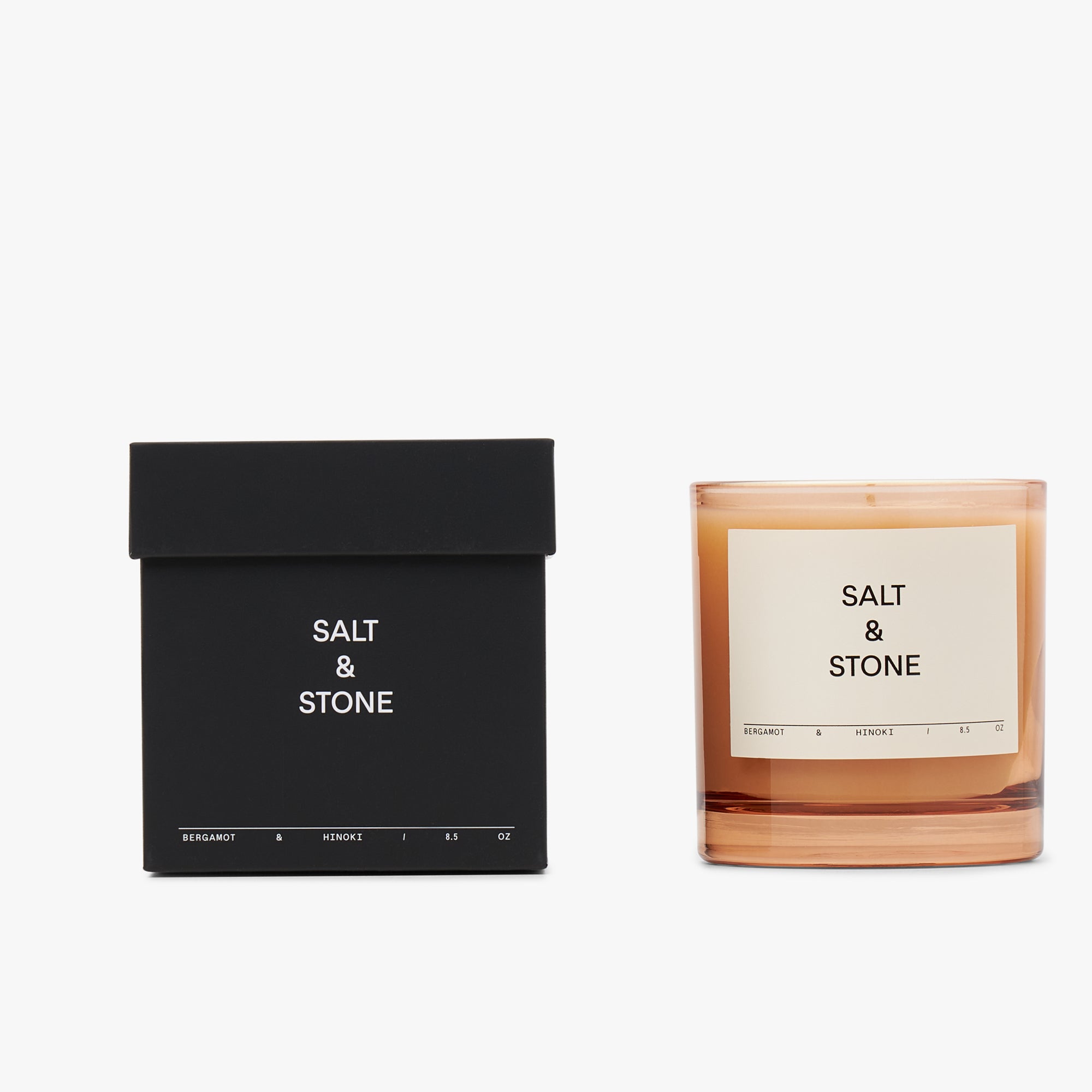  SALT & STONE Candle / Bergamot & Hinoki、mySite、merchandisen