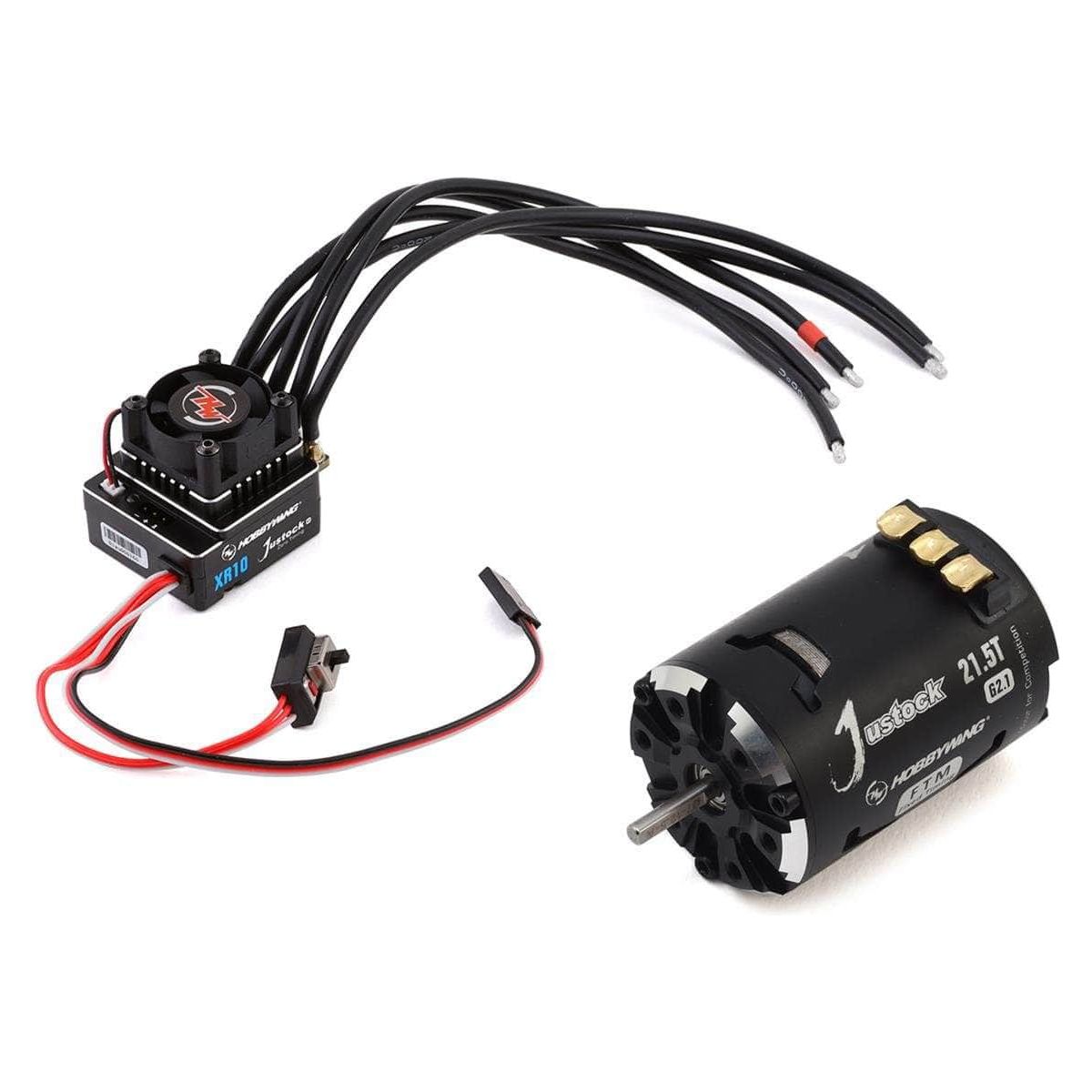  HWA38020322, Hobbywing XR10 Justock G3 Sensored Brushless ESC/SD G2.1 Motor Combo (21.5T)、mySite、merchandisen