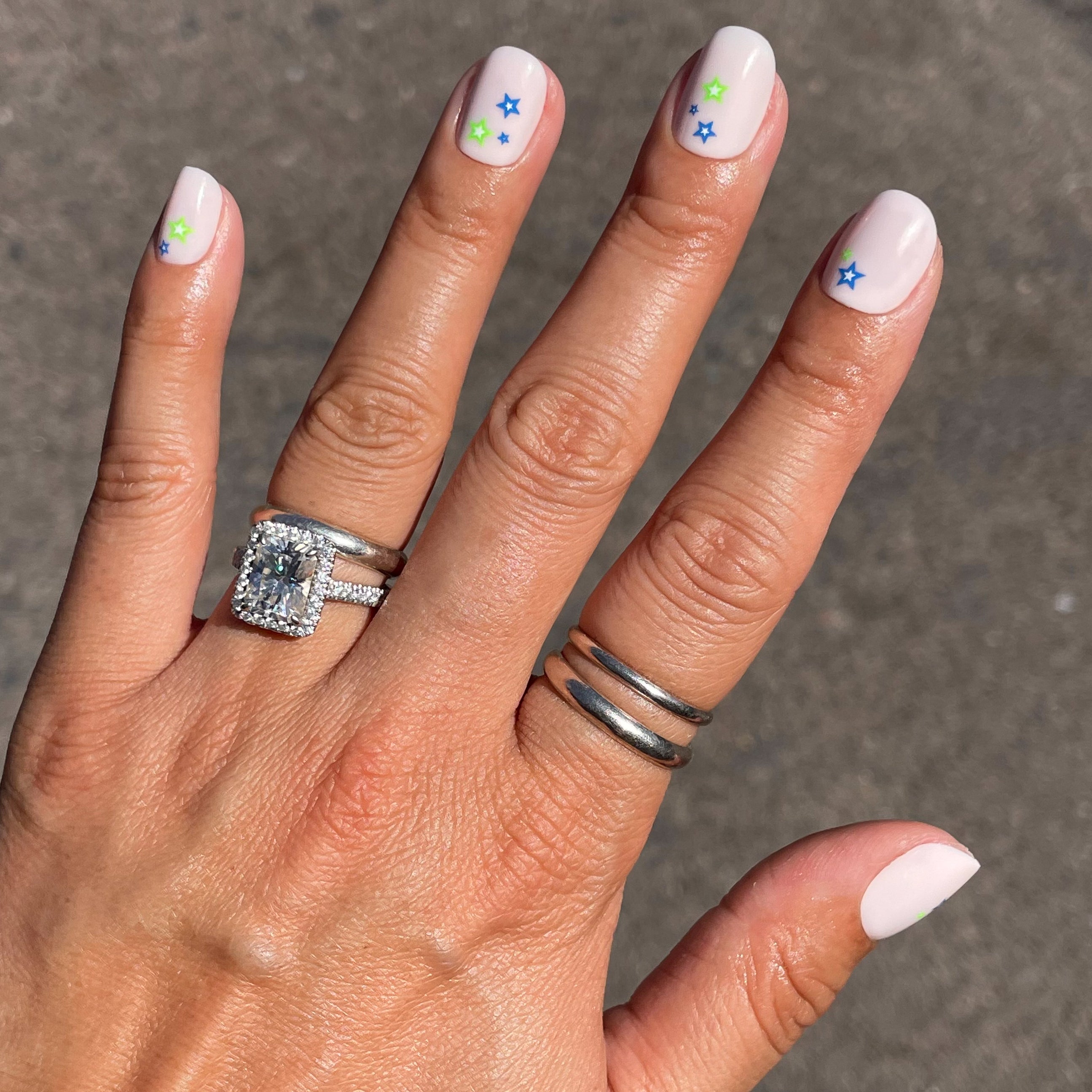 Star Clusters | Extra Short | Squoval、mySite、solidvoid