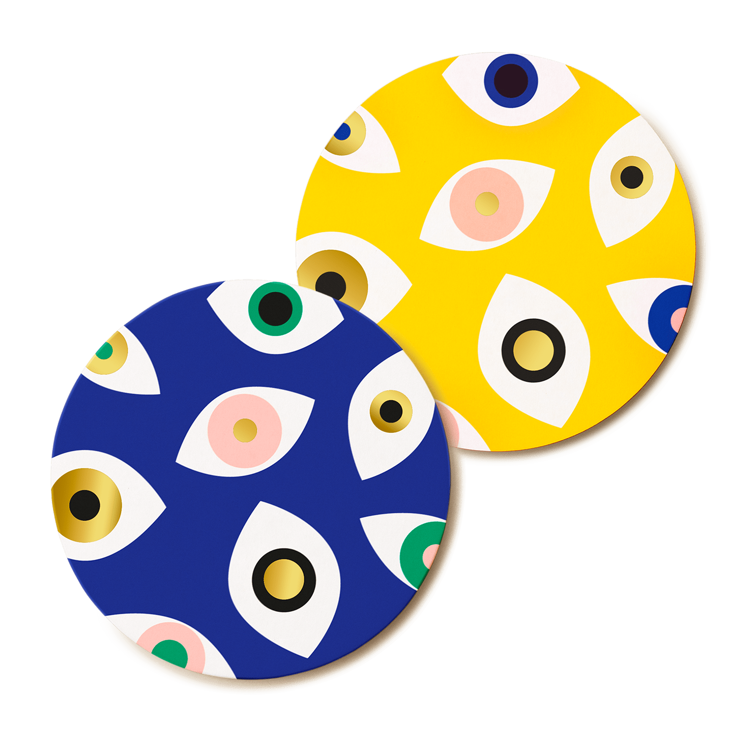 Evil Eye Paper Cocktail Coasters by Octaevo、mySite、topwebapps