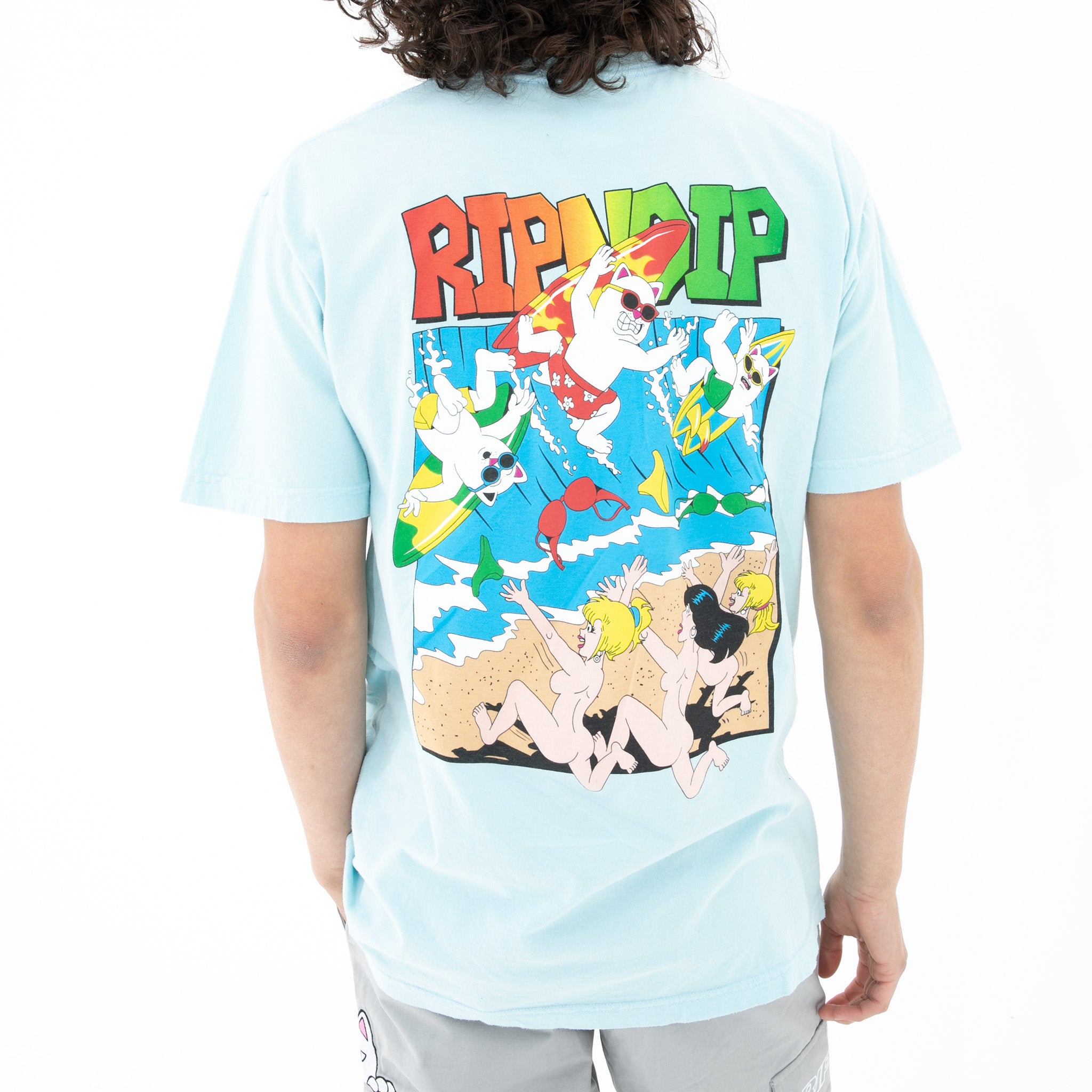  Summer Break Tee (Baby Blue)、mySite、merchandisen