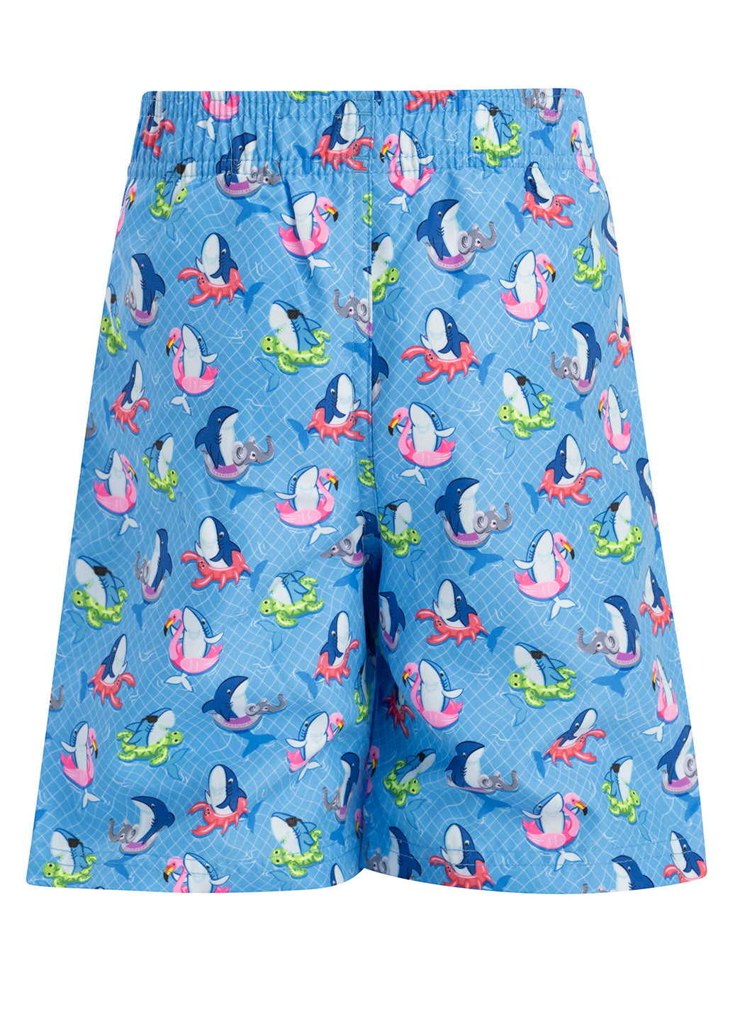Dolfin Boys' Fin Floats Print Swim Trunks (Toddler, Little Kid)、mySite、noshort