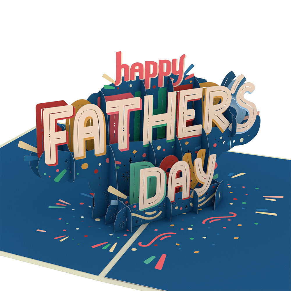 To My Dad: Happy Father's Day Pop-Up Card、mySite、solidvoid