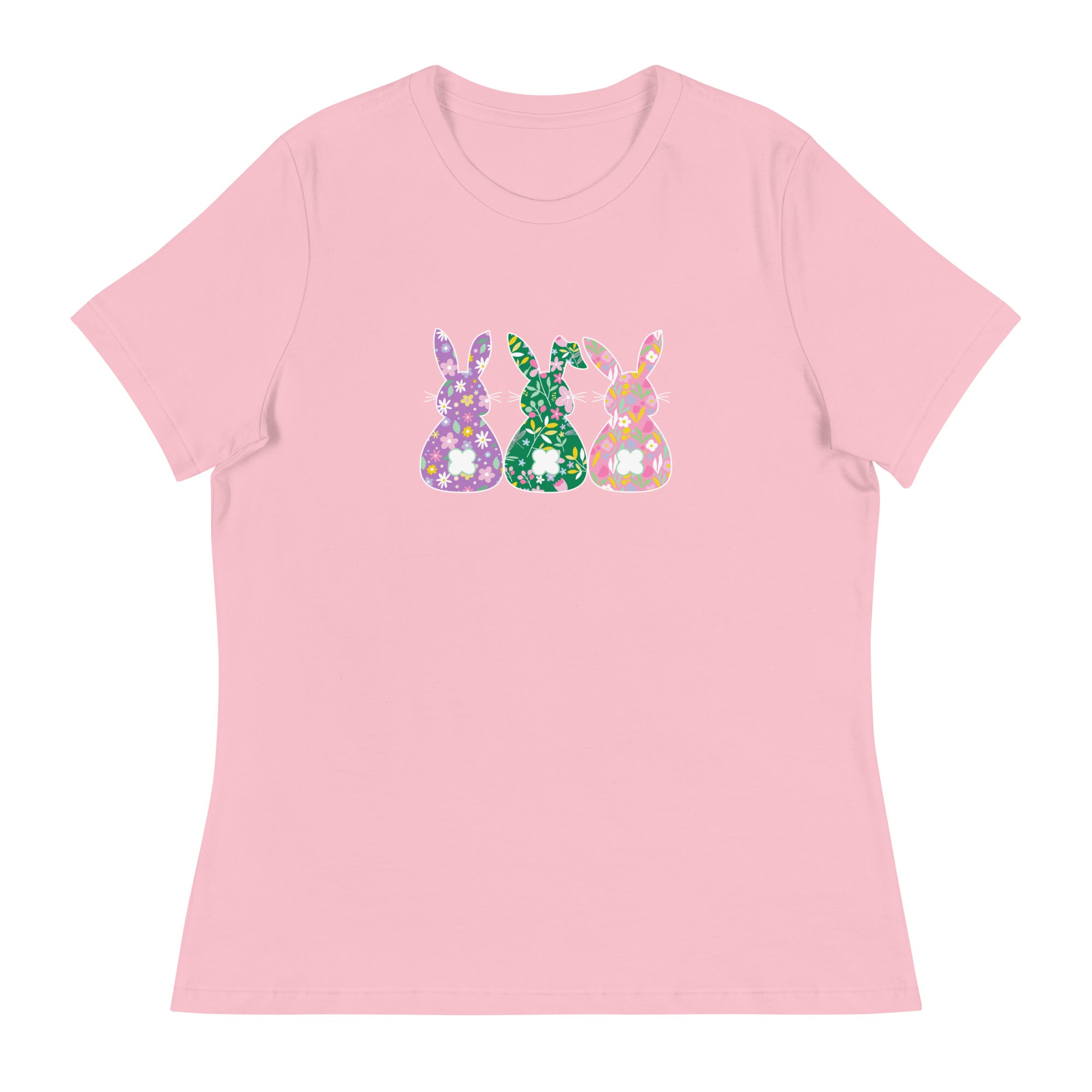 Whimsical Bunnies Women's Relaxed T-Shirt、mySite、camillekostekn