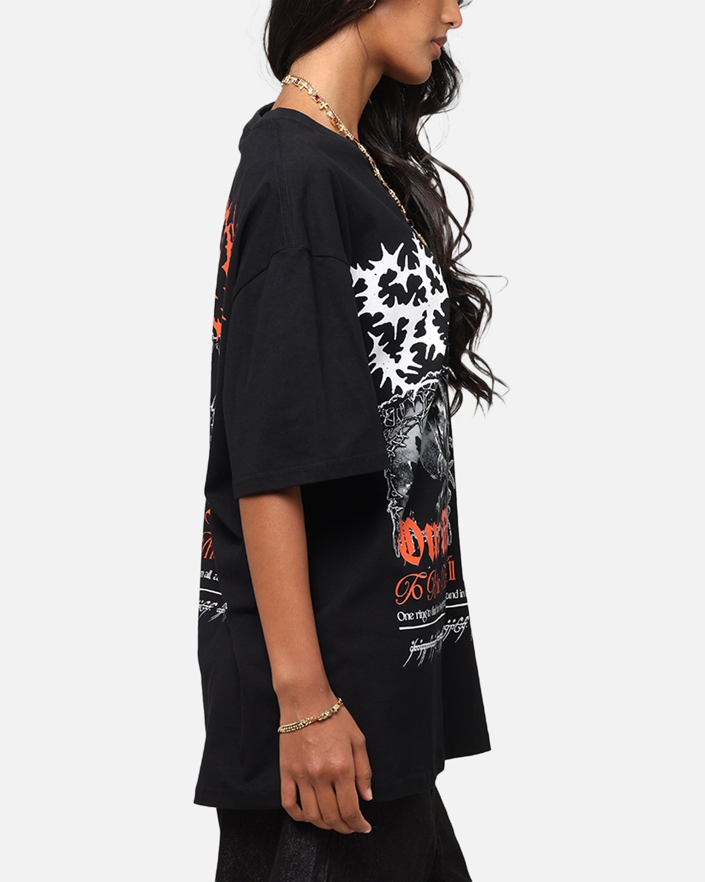 American Thrift X The Lord Of The Rings Sauron Heavy T-Shirt Black、mySite、zt4zffjzw