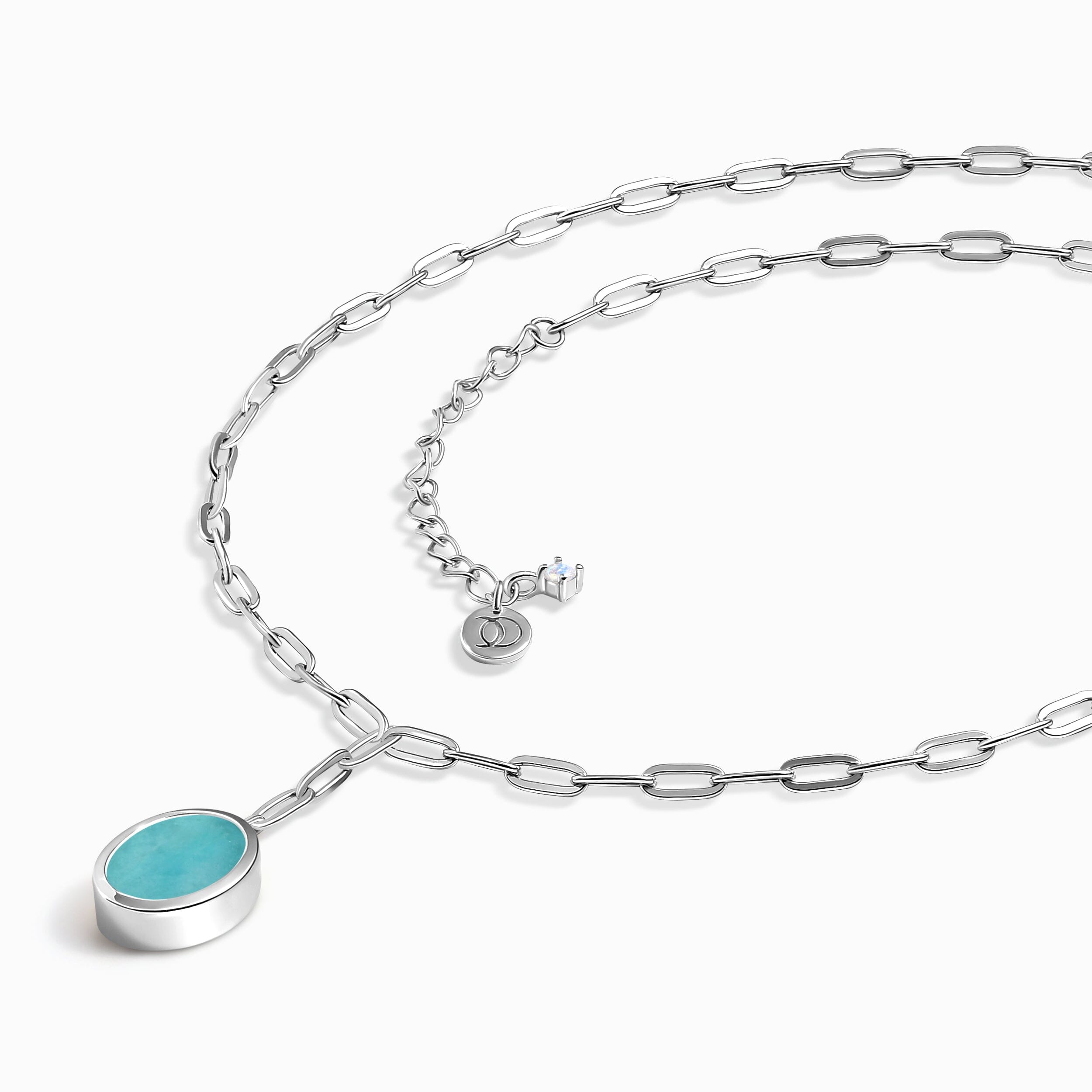 Amazonite Widelink Necklace - Enfolded Abundance、mySite、hinf8tx79