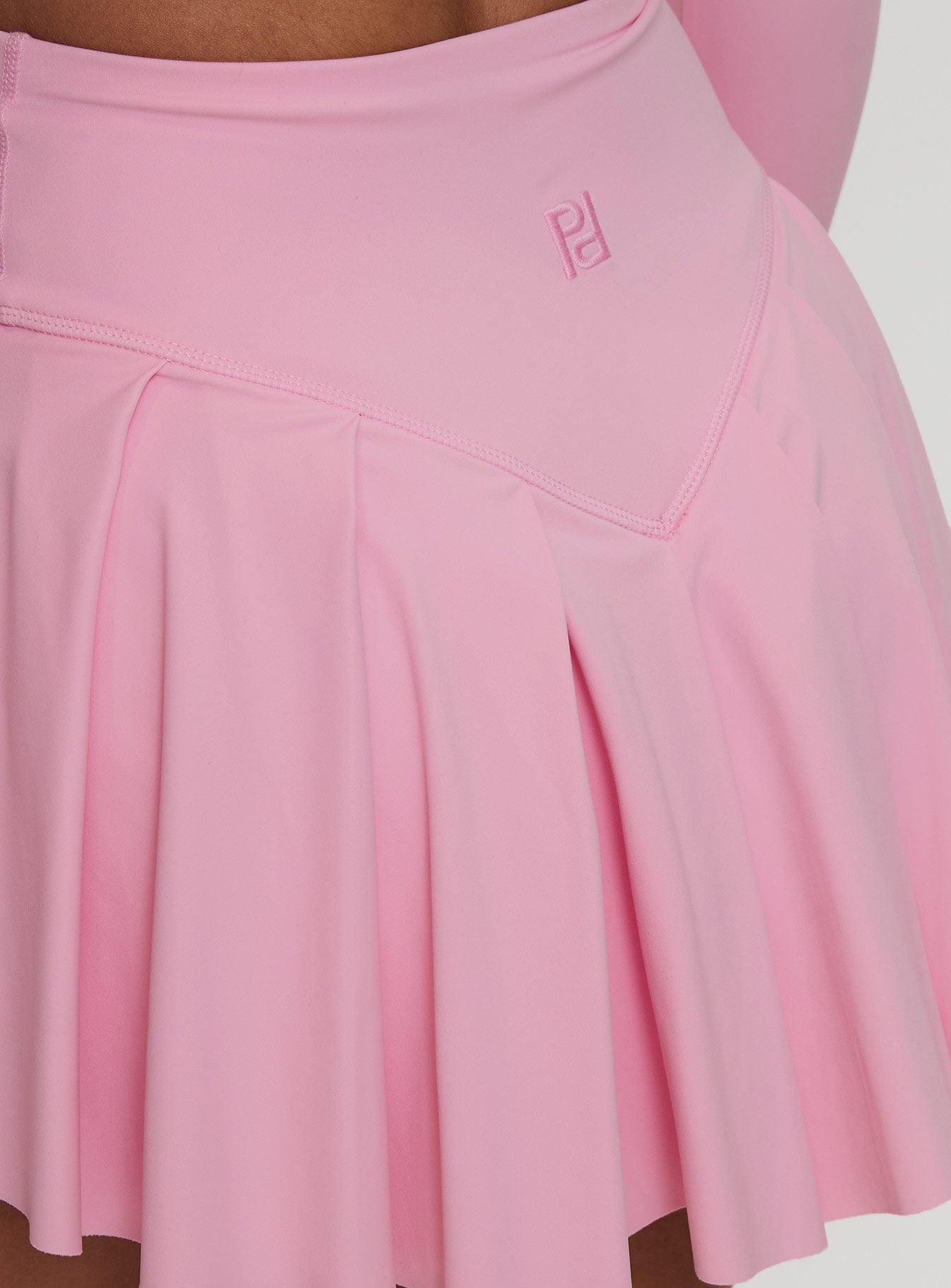 Dynamic Pleat Active Skort Pink、mySite、solidvoid