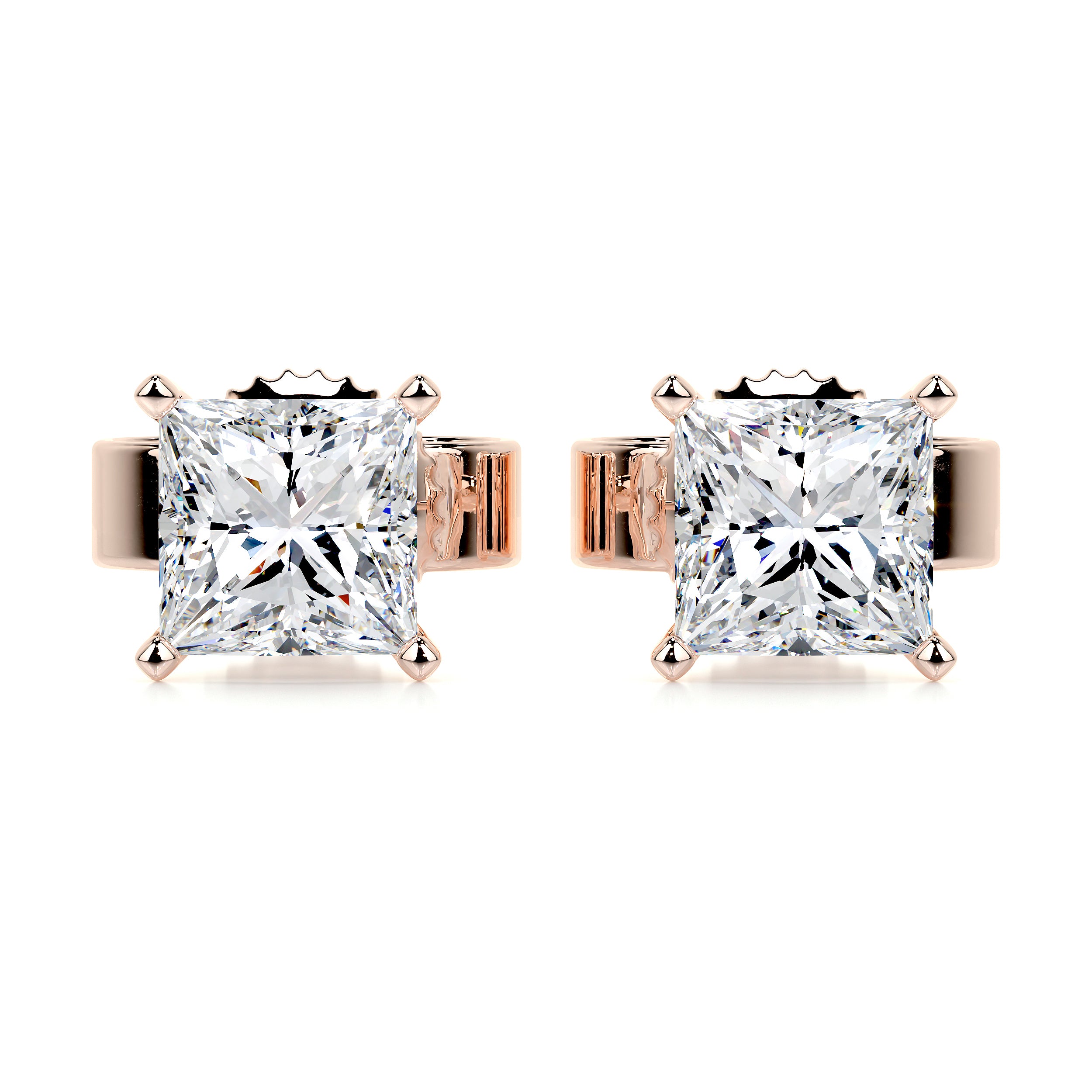 Jamie Diamond Earrings -14K Rose Gold、mySite、hinf8tx79