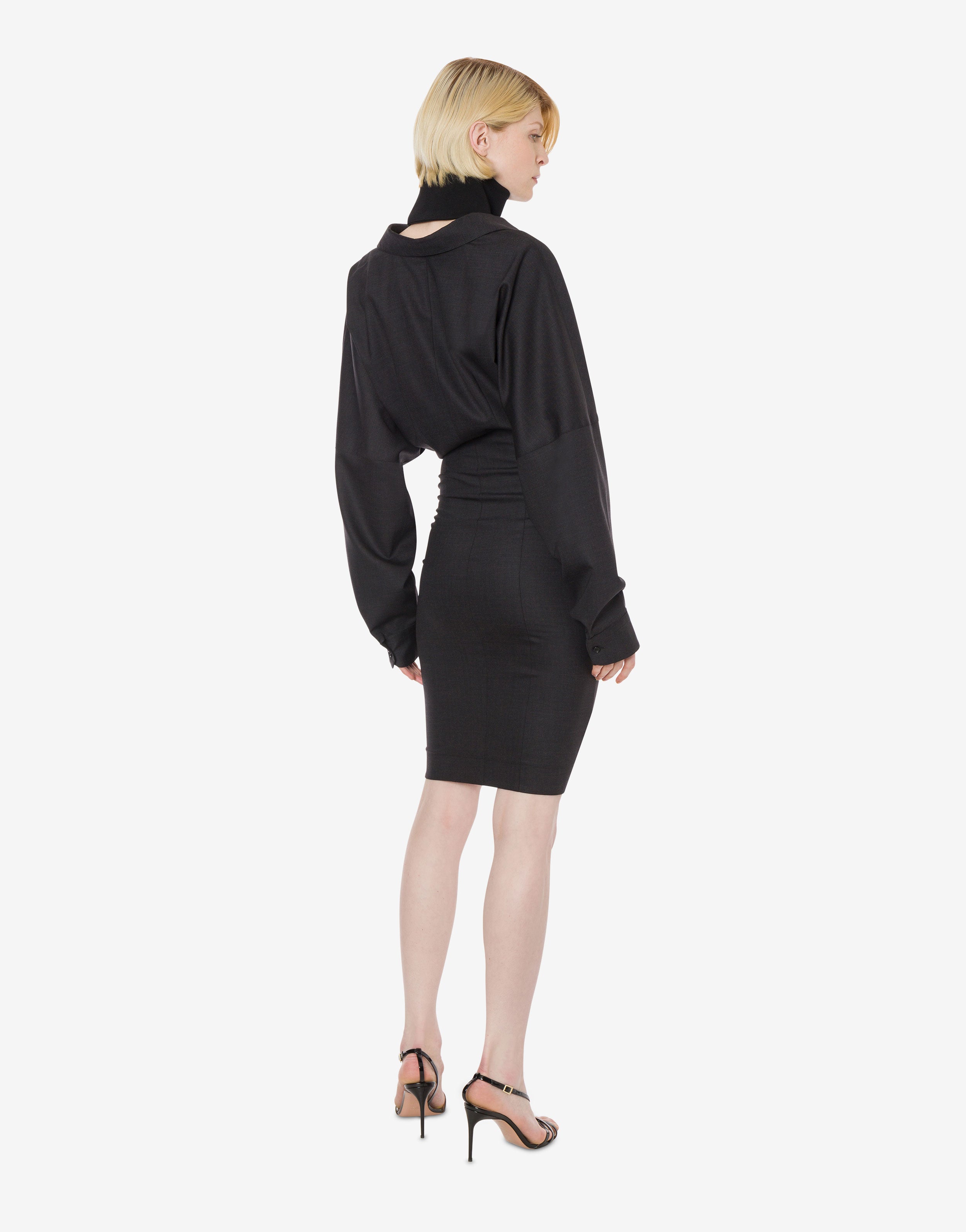 Abito a portafoglio in tropical wool、mySite、aoinhome