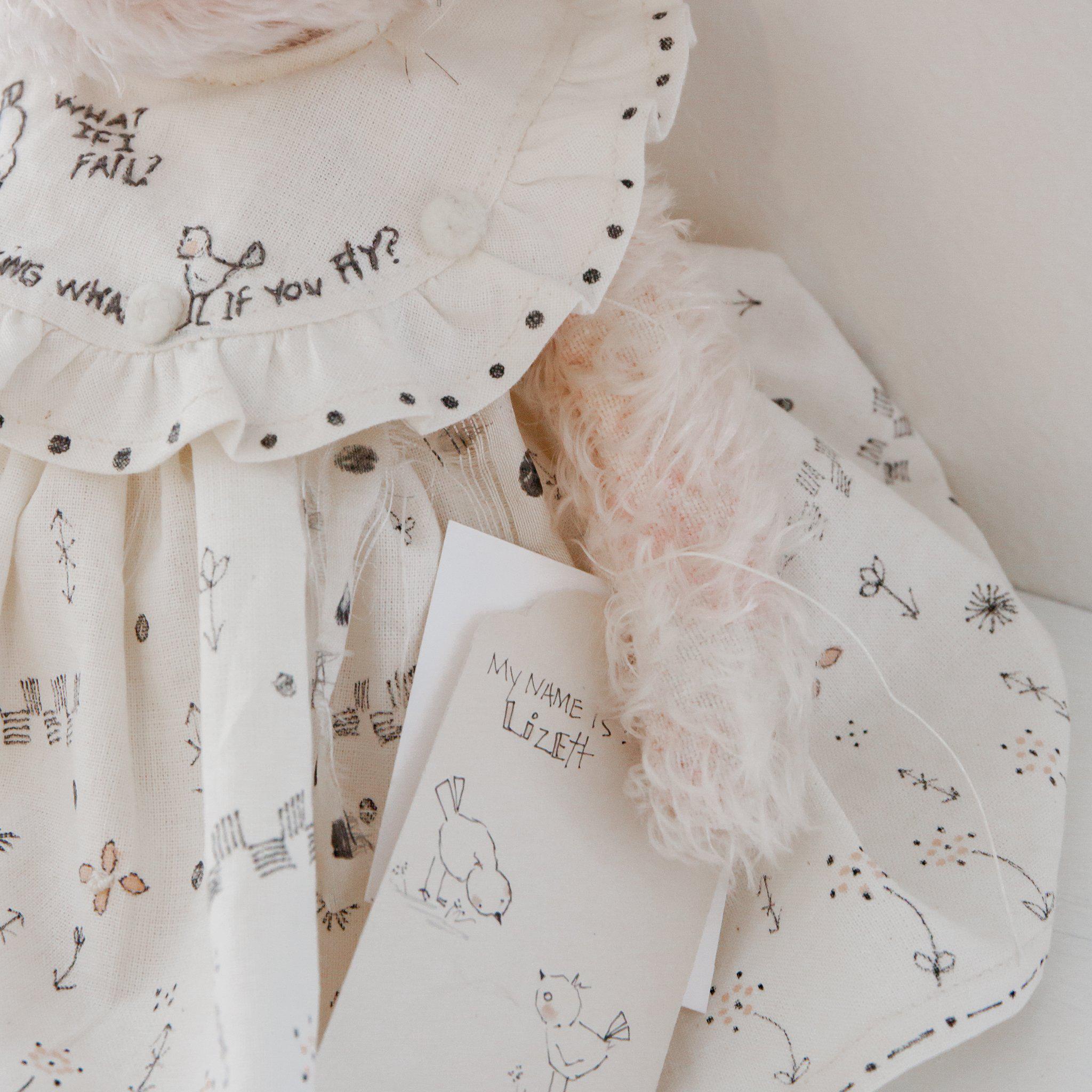 RETIRED - Hutch Studio Original - Lizett - One of A Kind Bunny、mySite、g9winljtr