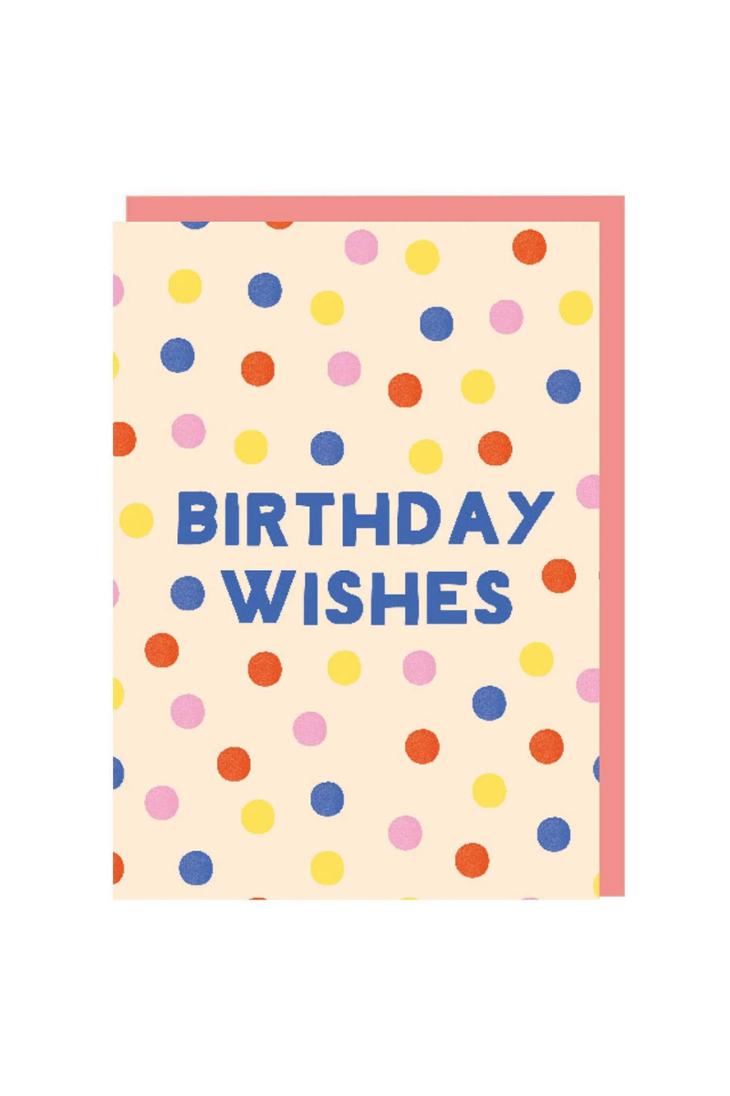 Polka Dot Birthday Card、mySite、hinf8tx79