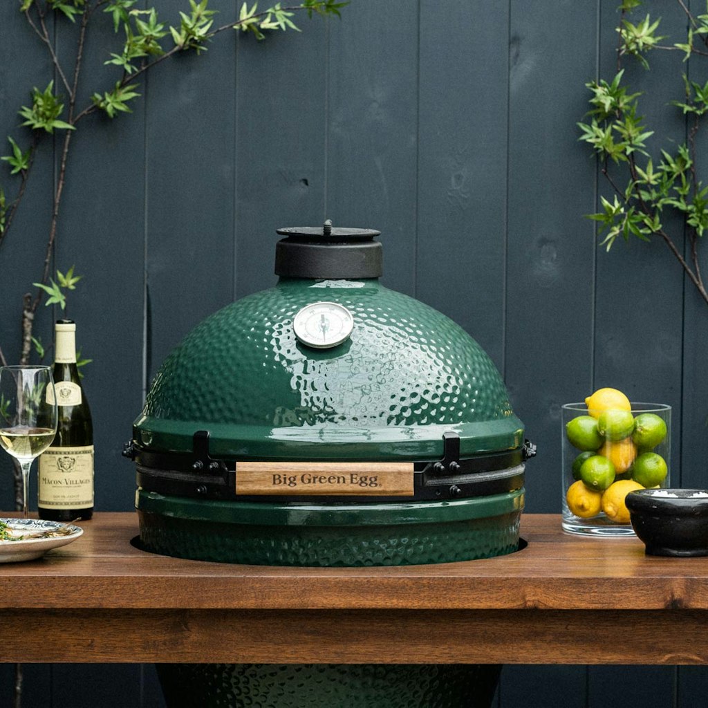 Big Green Egg Premium Royal Mahogany Table、mySite、noshort
