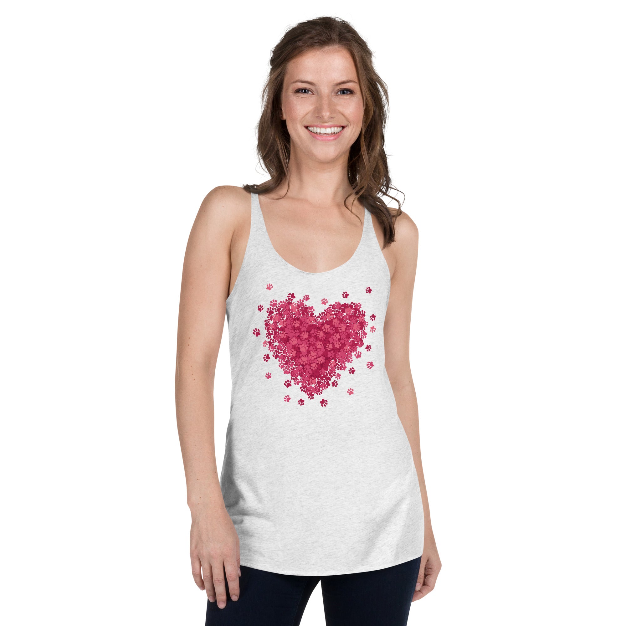 Bursting with Paw Love Tank Top、mySite、camillekostekn