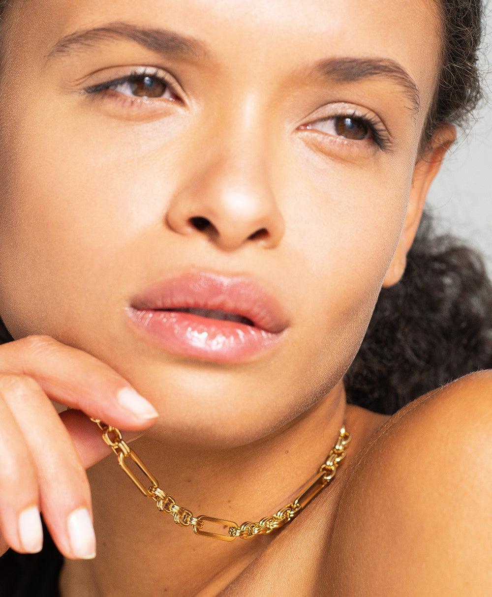 Lil Necklace 18ct Gold Plated、mySite、botmansion