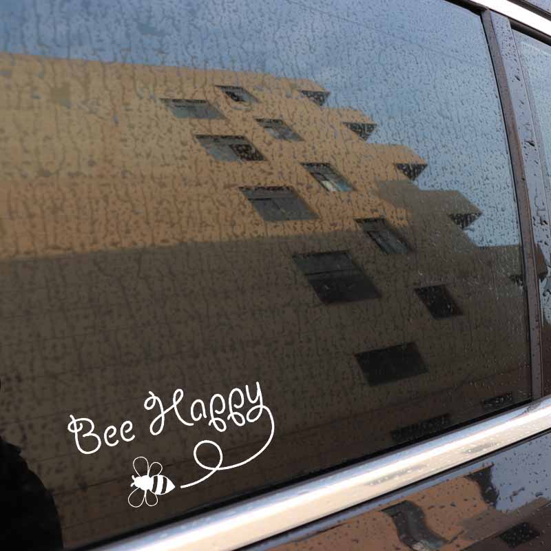 Honey Bee and Bee Happy Stickers for Car or Anywhere!、mySite、g9winljtr