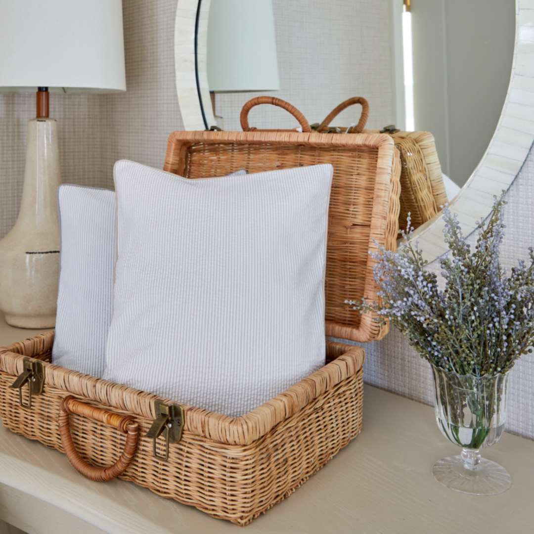  Seersucker Taupe Crib Linen、mySite、elrpsem3k