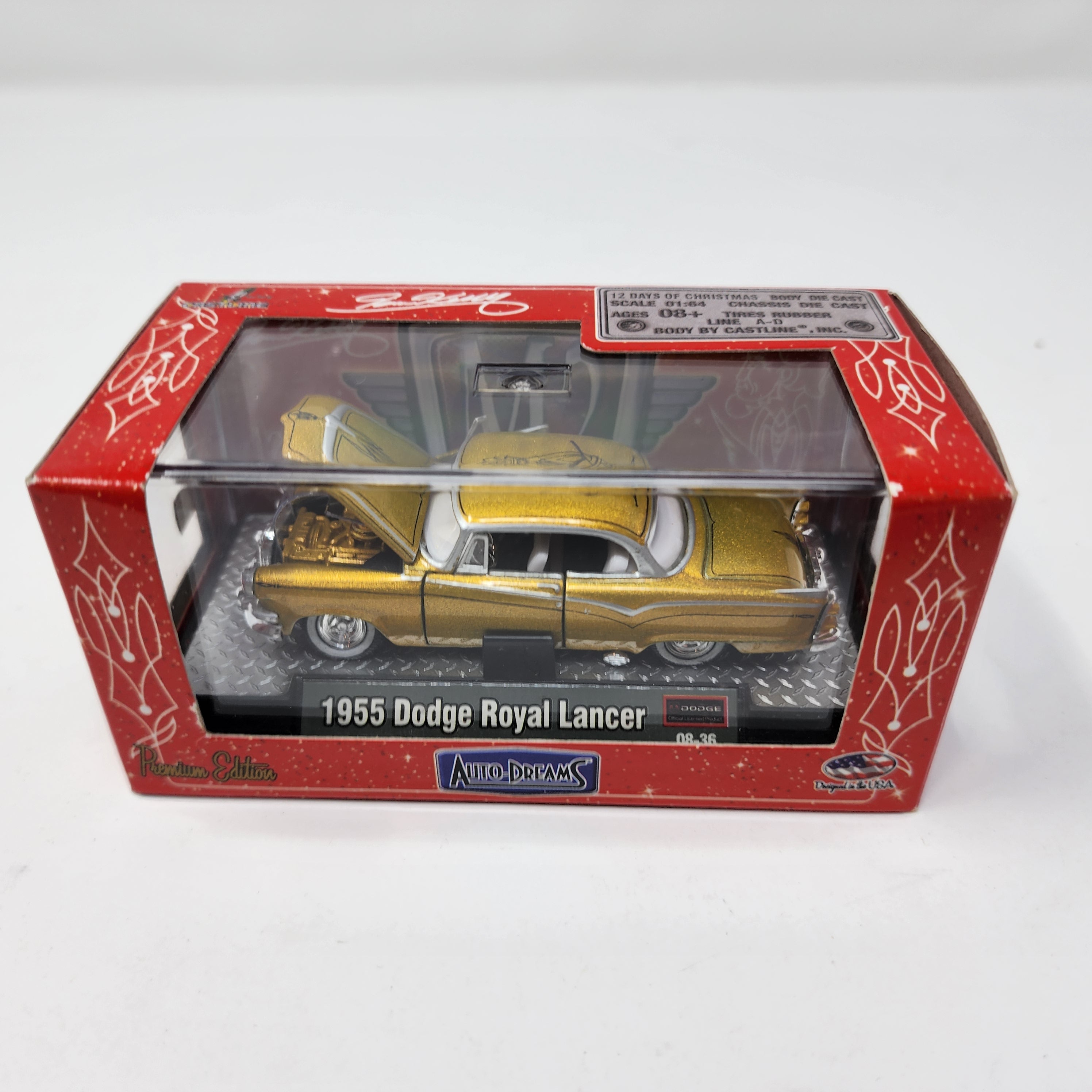 1955 Dodge Royal Lancer * GOLD * M2 Machines Auto-Dreams、mySite、hgirdovlk