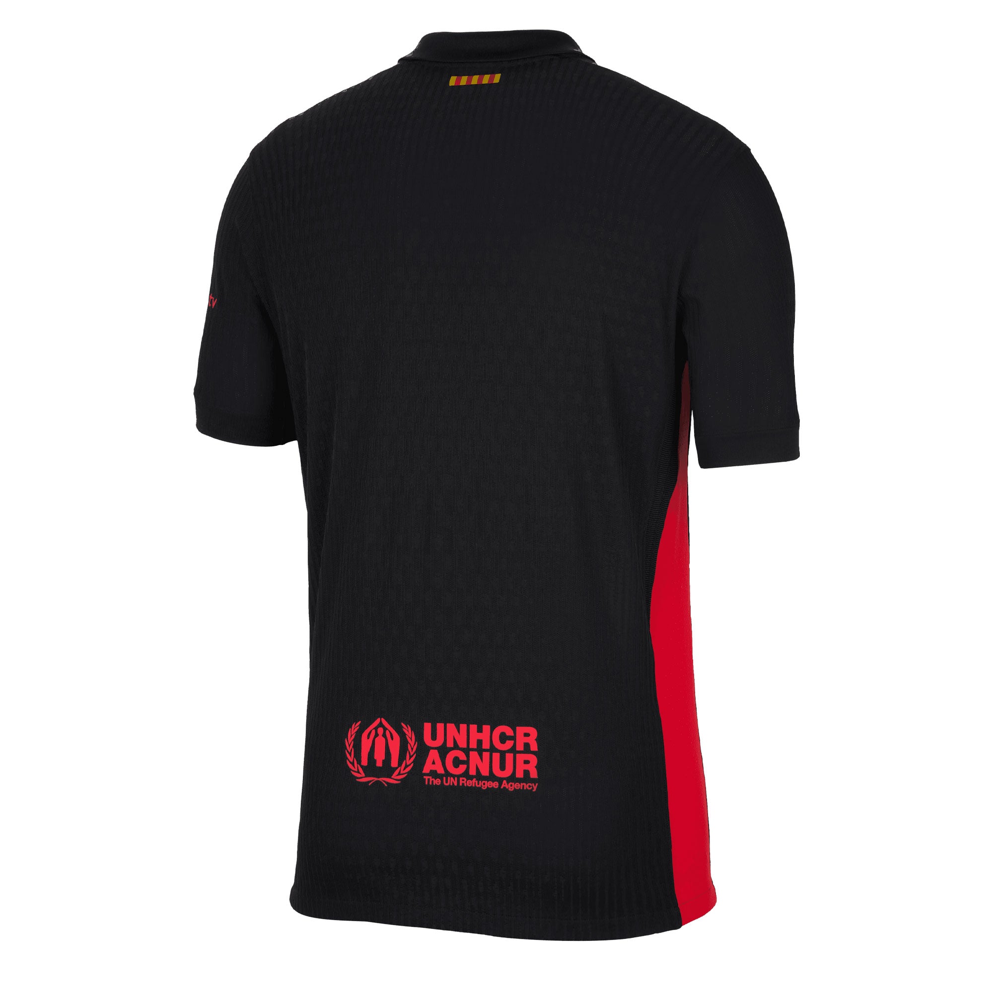 Nike Men's FC Barcelona 2024/25 Dri-FIT ADV Away Jersey Black/Red、mySite、noshort